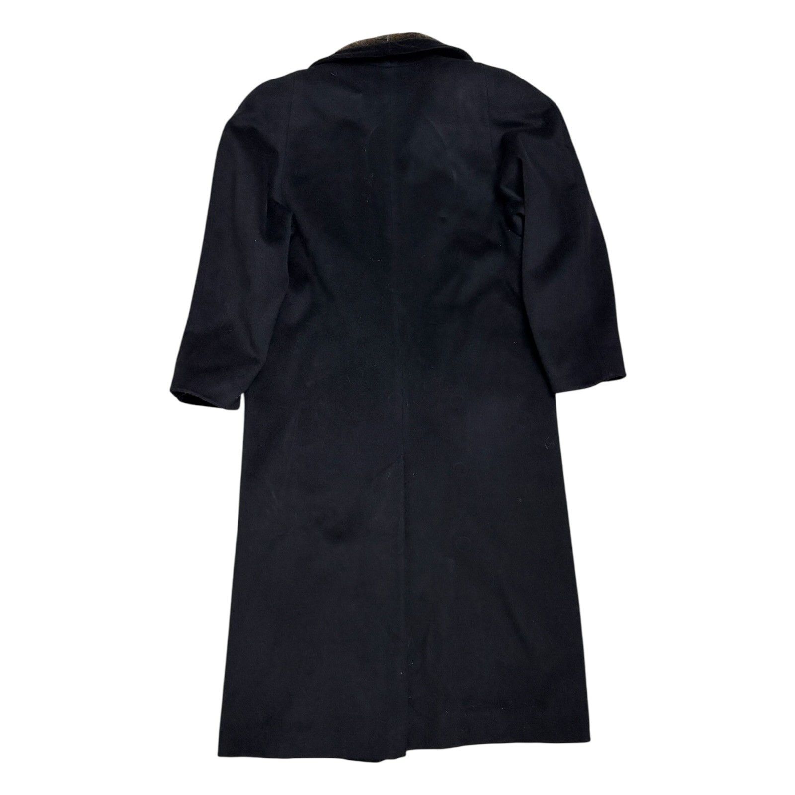 Other VINTAGE JONATHAN MICHAEL Wool Trench Retro Pea Coat Large Size L / US 10 / IT 46 - 4 Thumbnail