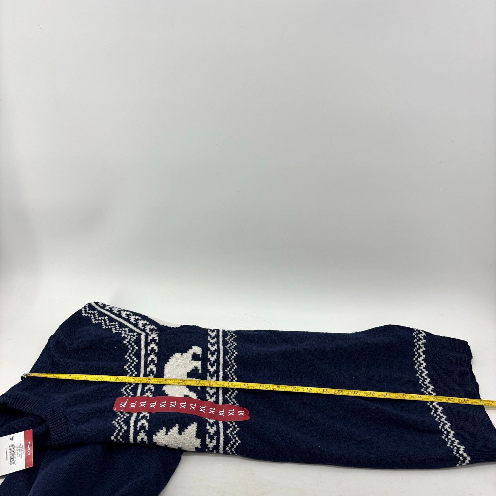 Lands' End Lands End Men's Size XL Sweater Navy Blue Bear Christmas Size US XL / EU 56 / 4 - 7 Thumbnail