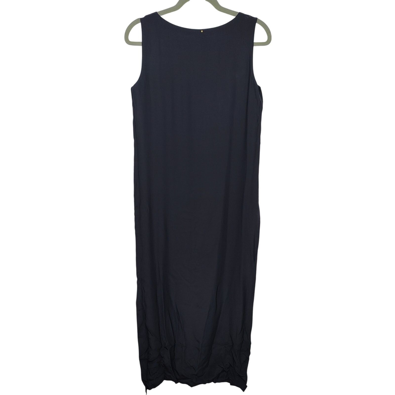 Other Peter Cohen Midi Slip Dress Women Small Black Silky Jersey Size S / US 4 / IT 40 - 5 Thumbnail