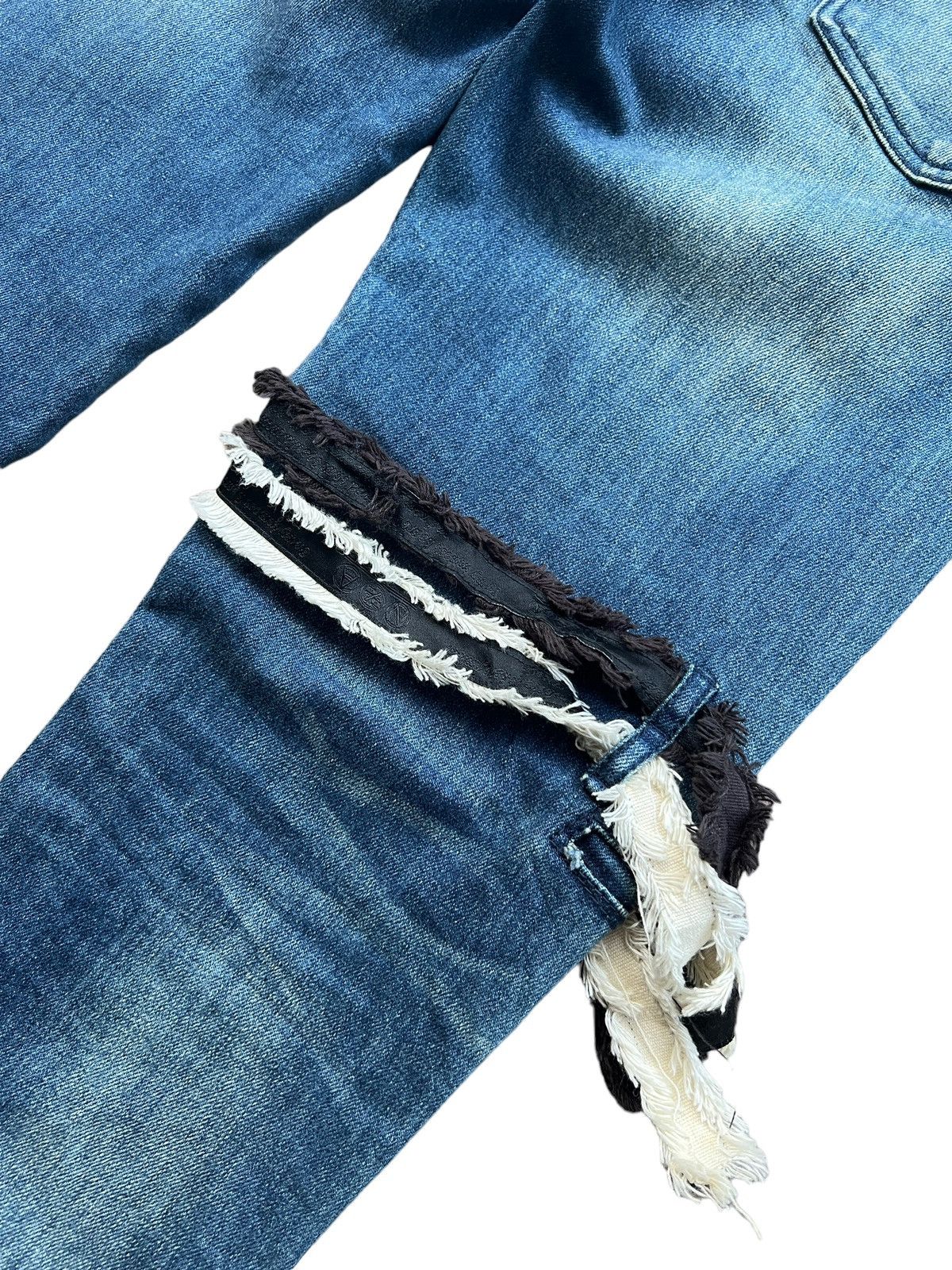 99%IS- 99%IS Sid Vicious Denim Pants Size US 35 - 8 Thumbnail