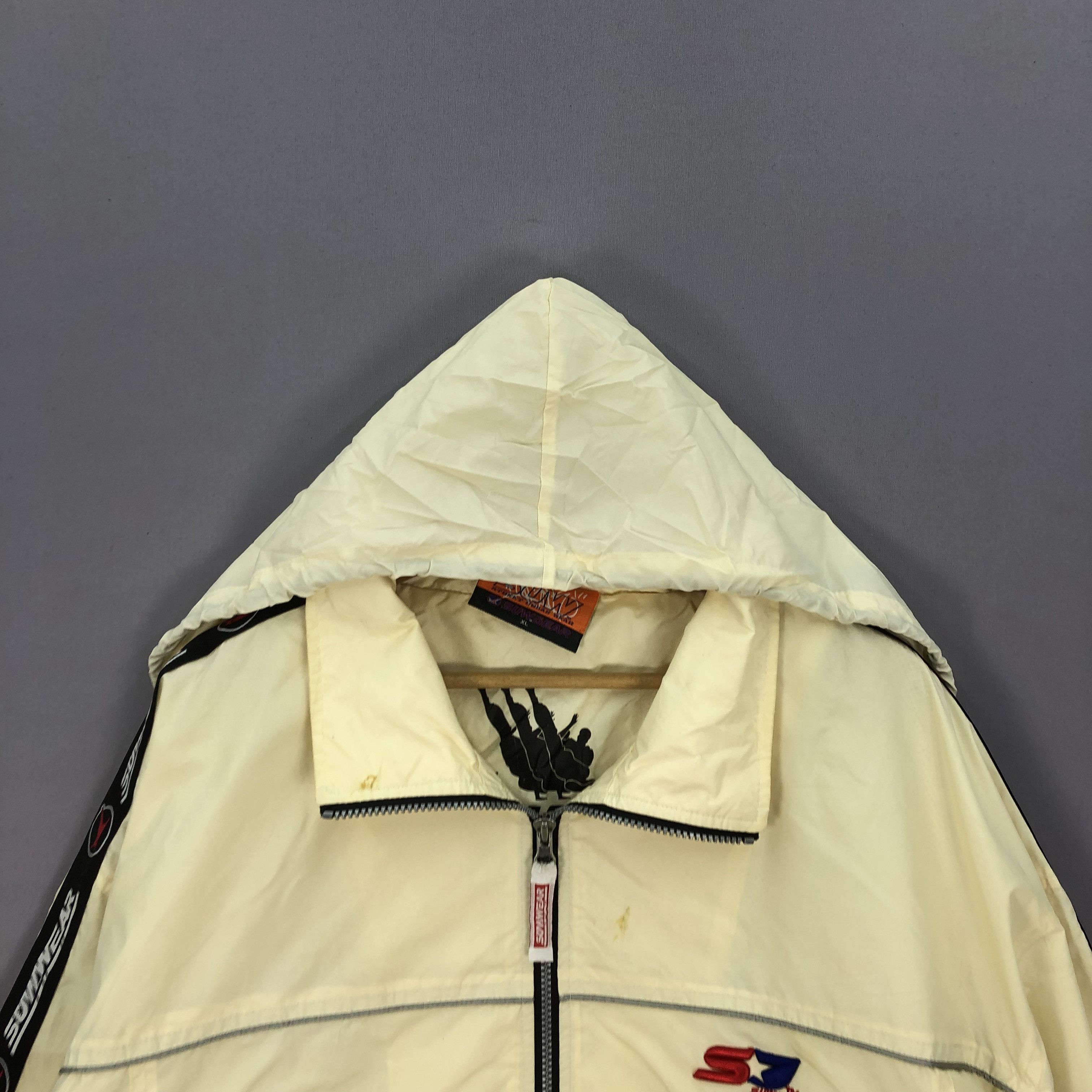 Japanese Brand × Vintage Vintage 90s Suw Gear Hoodie Windbreaker Jacket Size US XXL / EU 58 / 5 - 6 Thumbnail