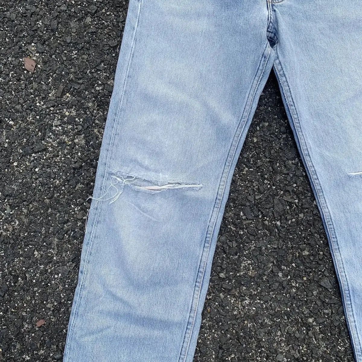 Levi's Ripped Levi’s 501 Jeans Light Wash Levis Denim Pants Size US 27 - 5 Thumbnail