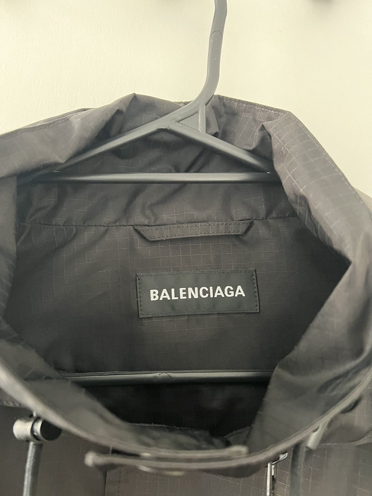 Balenciaga Balenciaga Black Windbreaker Size US M / EU 48-50 / 2 - 3 Thumbnail