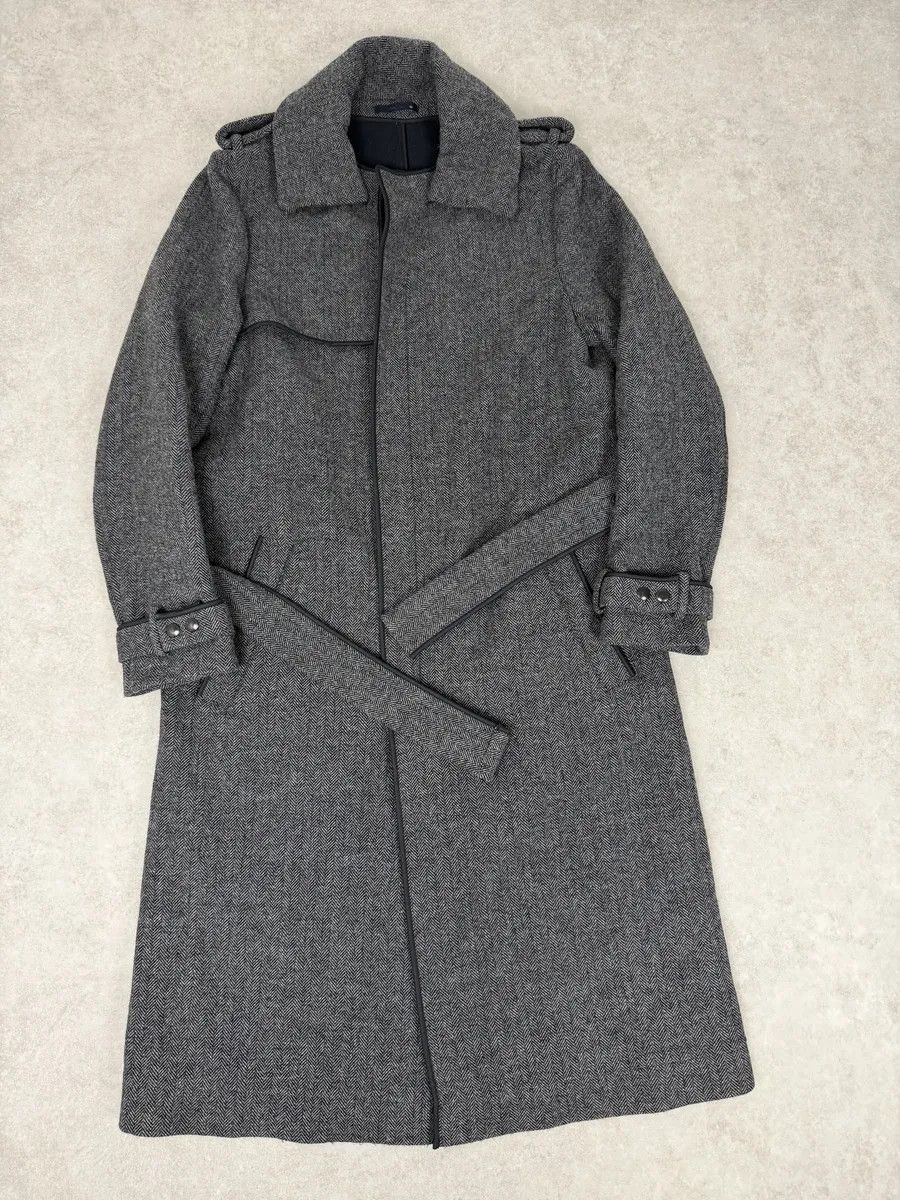 Lanvin FW2014 Lanvin Grey Classy Trench Coat Size US M / EU 48-50 / 2 - 8 Thumbnail