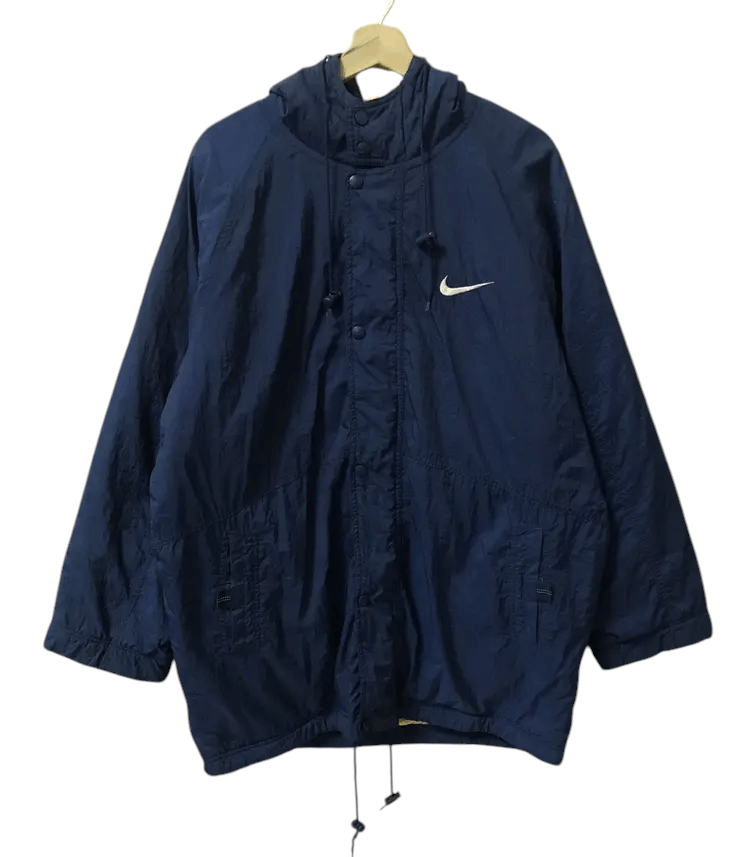 Nike Vintage 90's Nike Swoosh Oversized Jackets Size US M / EU 48-50 / 2 - 1 Thumbnail