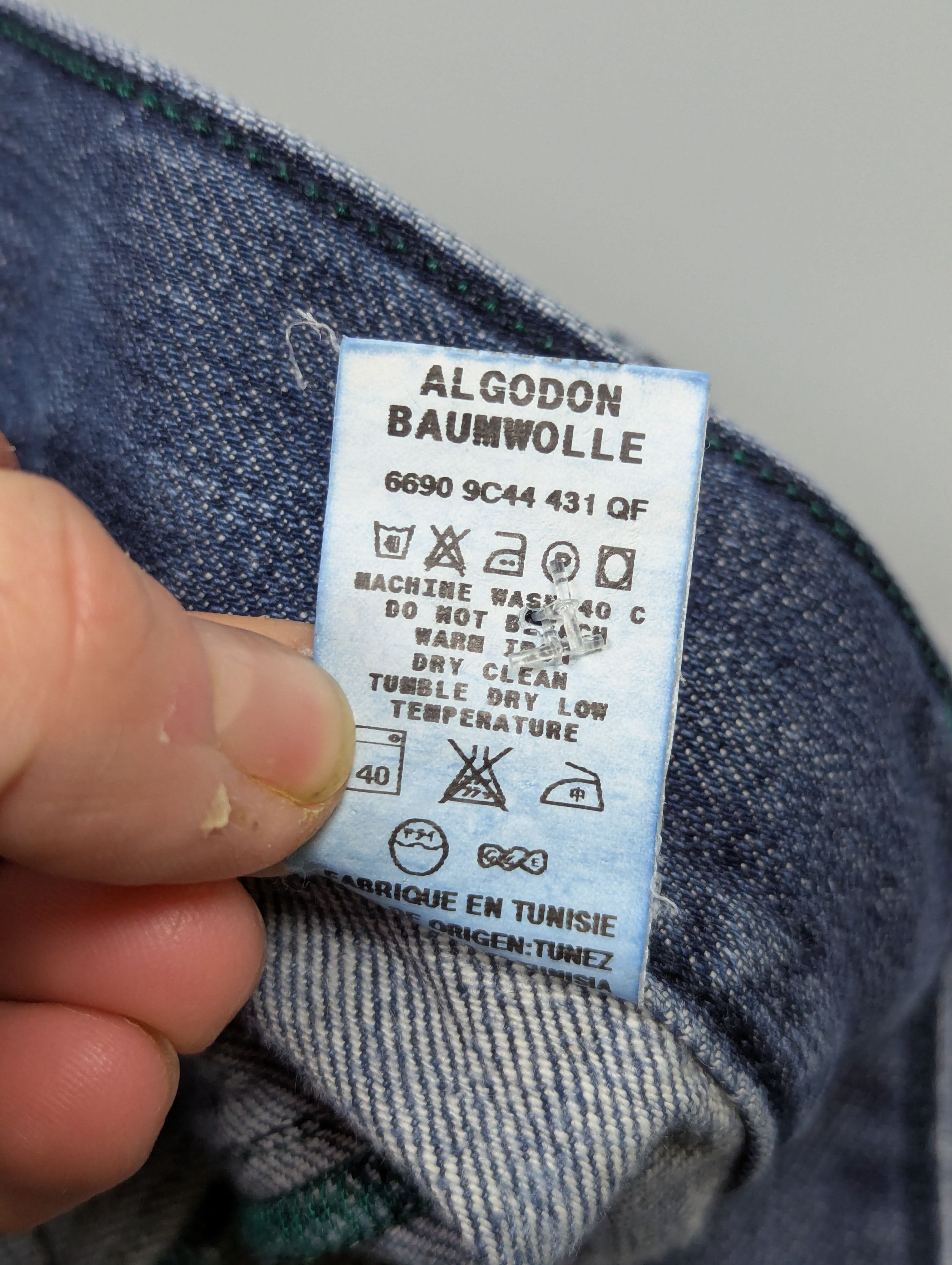 Energie nergie by Miss Sixty Y2K Faded Jeans Pockets Distressed Size US 36 / EU 52 - 15 Thumbnail