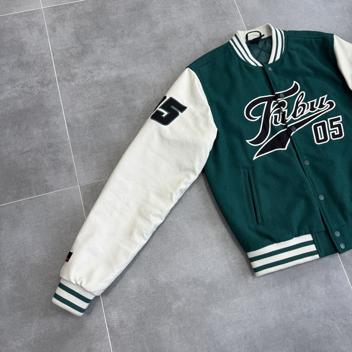 Fubu FUBU 05 Varsity Bomber Jacket Hip Hop Men Size S Oversized Size US S / EU 44-46 / 1 - 3 Thumbnail