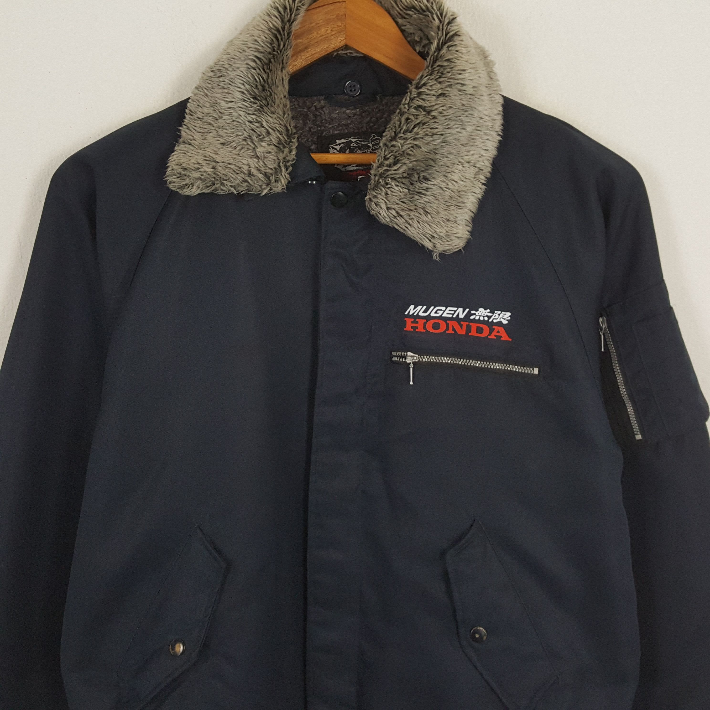 Honda × Vintage Vintage MUGEN HONDA Japanese Racing Team Custom Jacket Size US XL / EU 56 / 4 - 4 Thumbnail