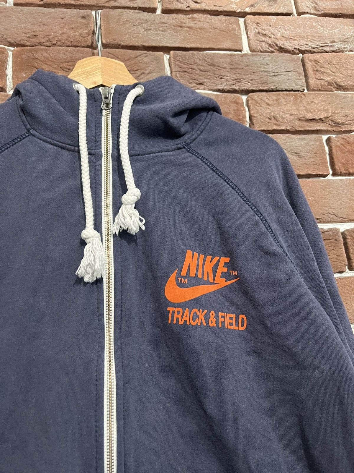 Nike RARE💥 Y2K VINTAGE NIKE Track Field ZIP HOODIE HYPE GRAIL Size US XL / EU 56 / 4 - 3 Thumbnail