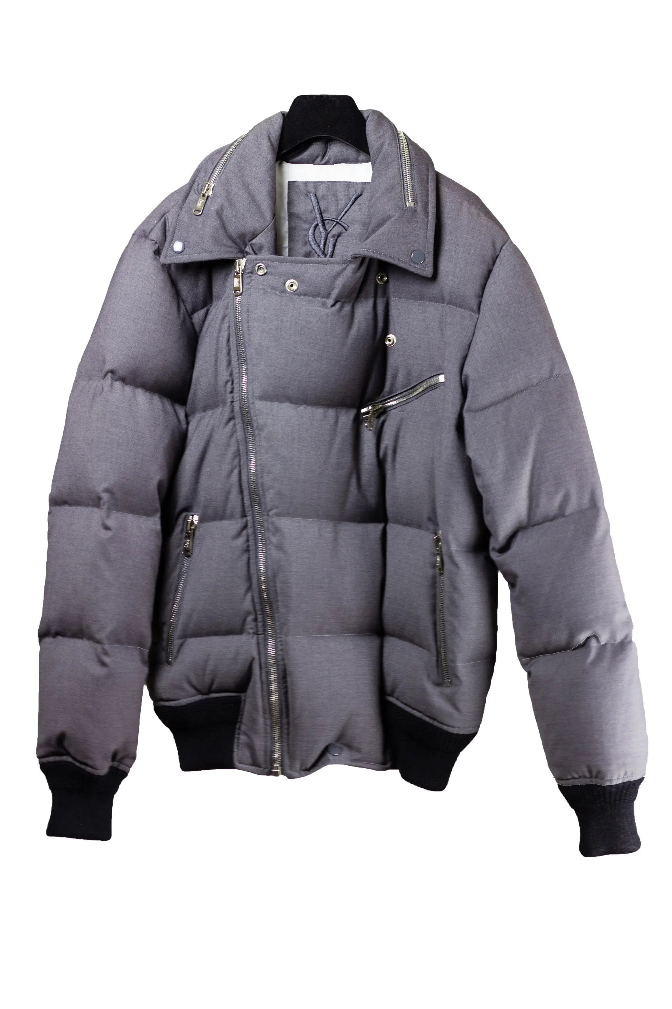 Saint Laurent Paris RIVE GAUCHE DOWN BIKER JACKET BY TOM FORD Size US M / EU 48-50 / 2 - 2 Thumbnail