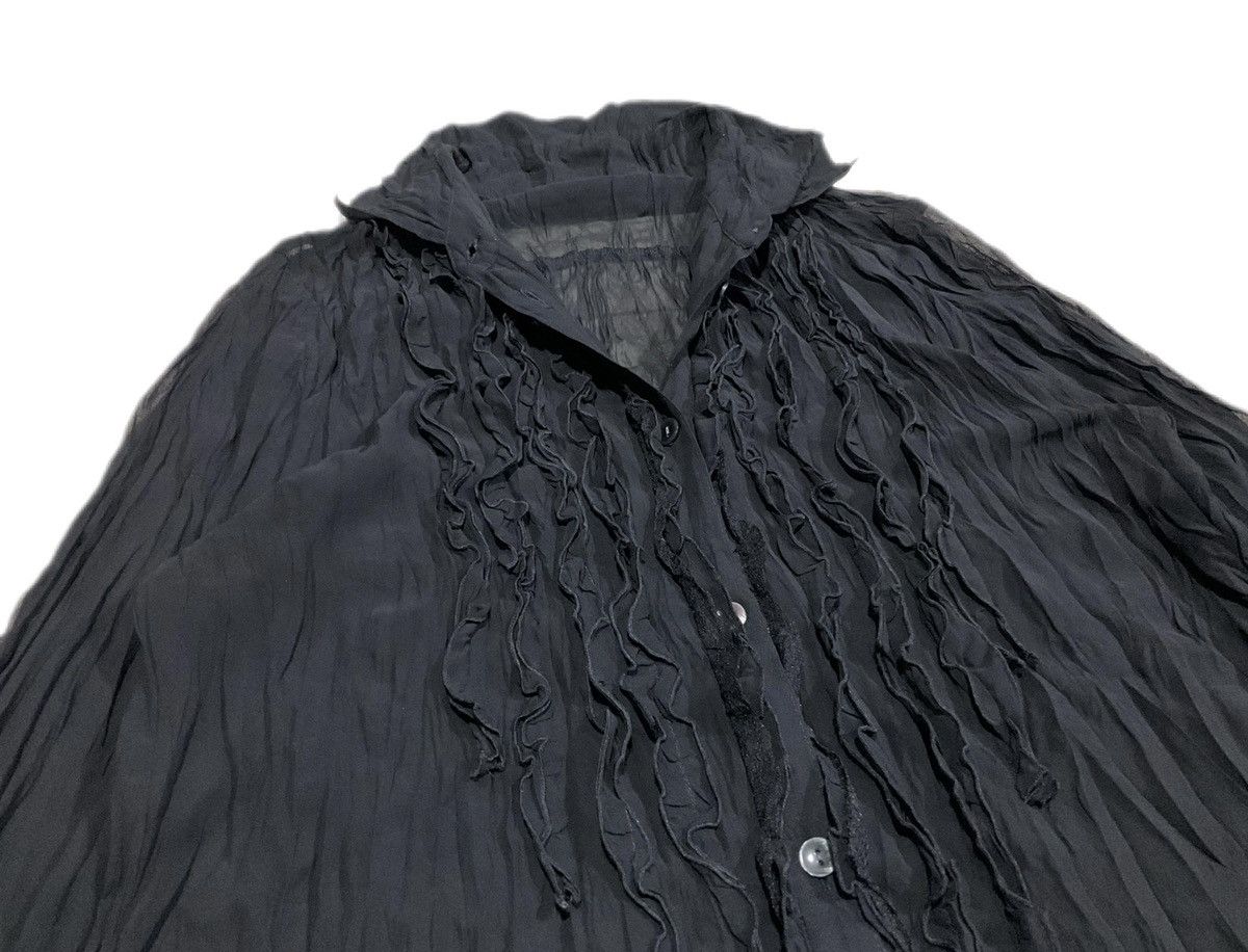 14th Addiction 🔥Sick Y2K Japanese Brand Pleats Shirt LGB Ifsixwasnine Size US M / EU 48-50 / 2 - 2 Thumbnail
