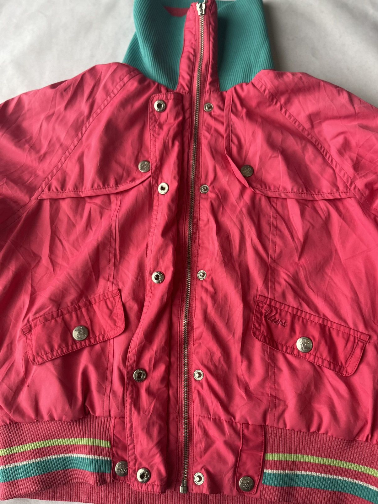Japanese Brand Cow Girl Light Jacket Y2K Pop Culture Style Vintage Size XL / US 12-14 / IT 48-50 - 4 Thumbnail