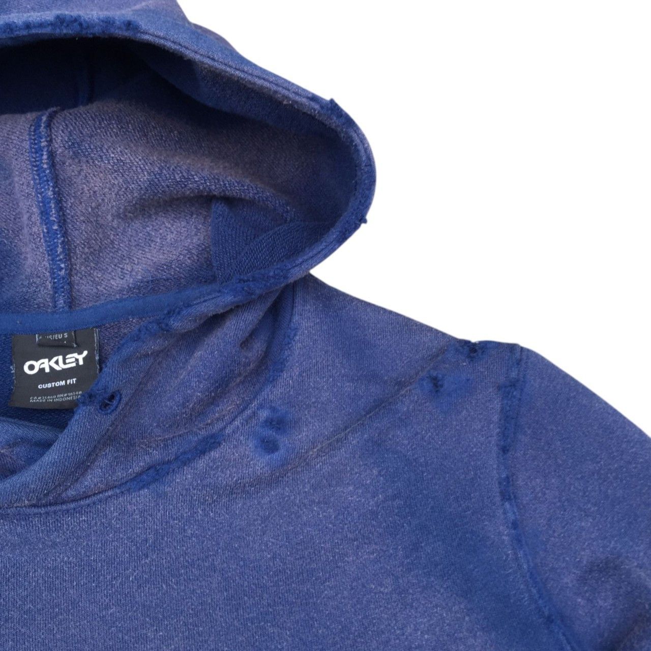 Oakley Vintage Oakley Distressed Sunfaded Pullover Hoodies Size US S / EU 44-46 / 1 - 5 Thumbnail