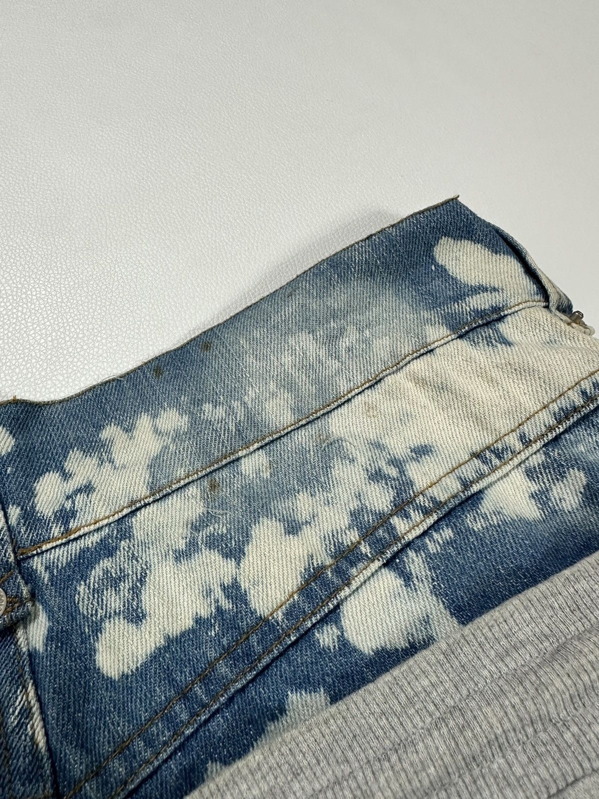 Dolce & Gabbana Dolce & Gabbana Hybrid Denim and Cotton Pants Size US 32 / EU 48 - 16 Thumbnail