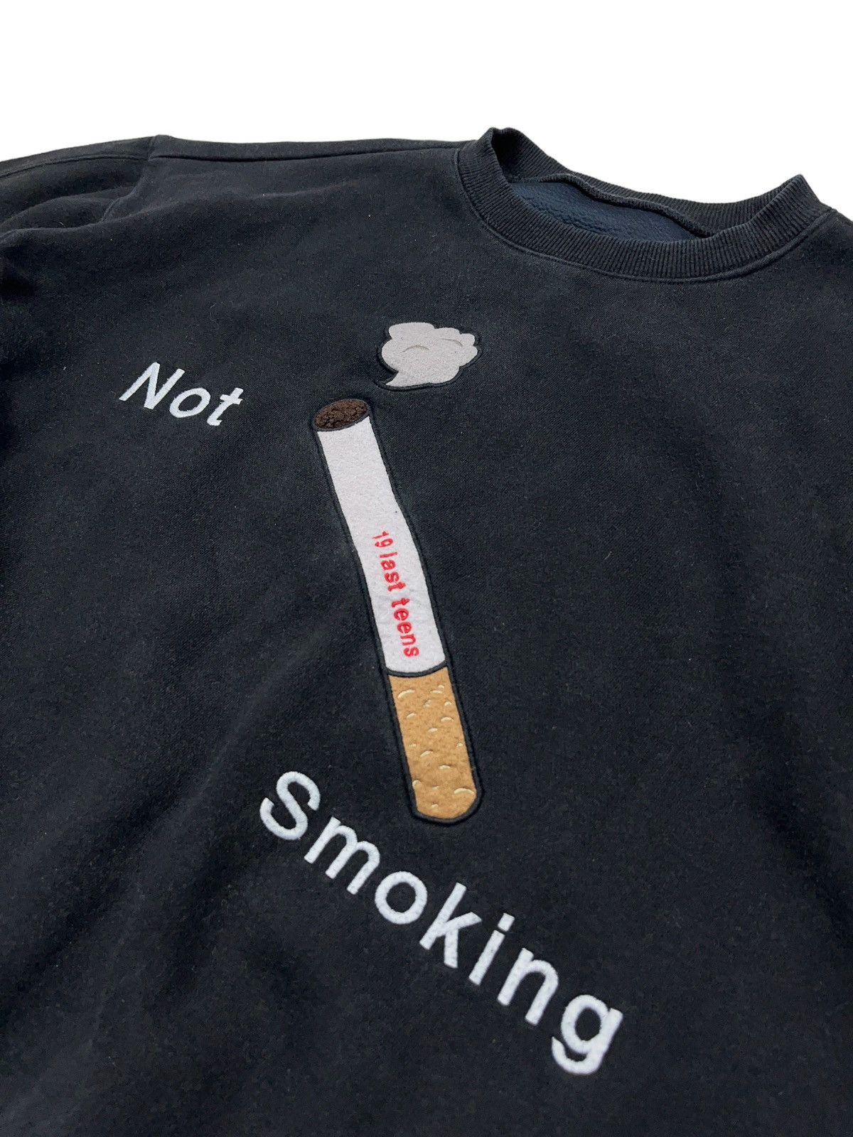 Ader Error Ader Error Not Smoking Sweatshirt Size US S / EU 44-46 / 1 - 5 Thumbnail