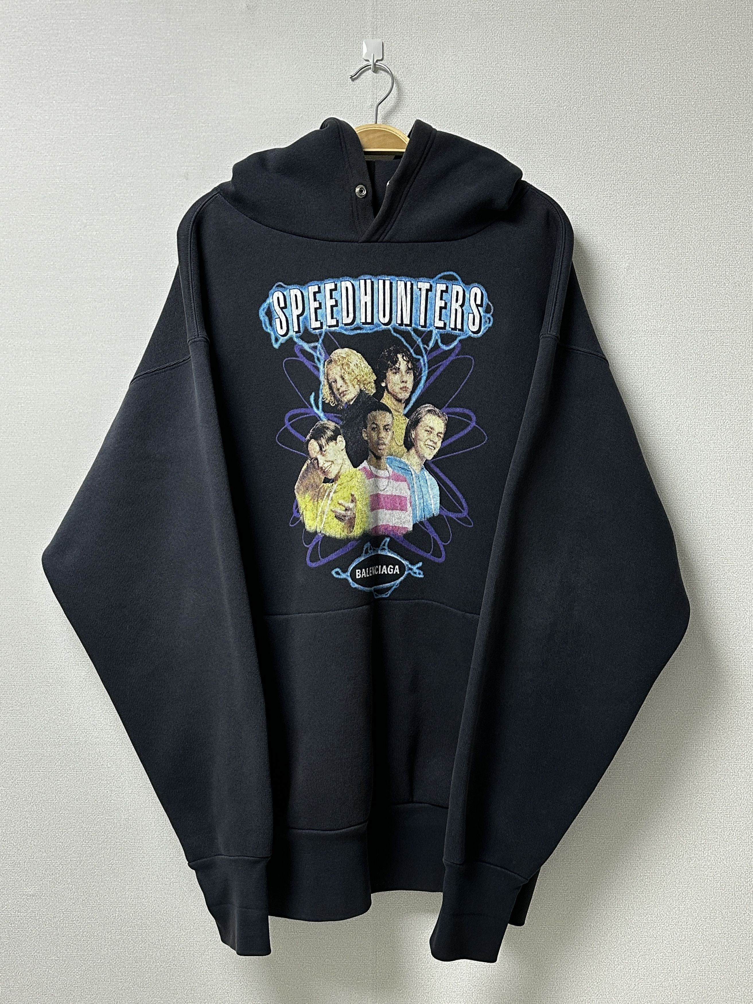 Balenciaga Balenciaga SpeedHunters Hoodie Size US M / EU 48-50 / 2 - 1 Thumbnail