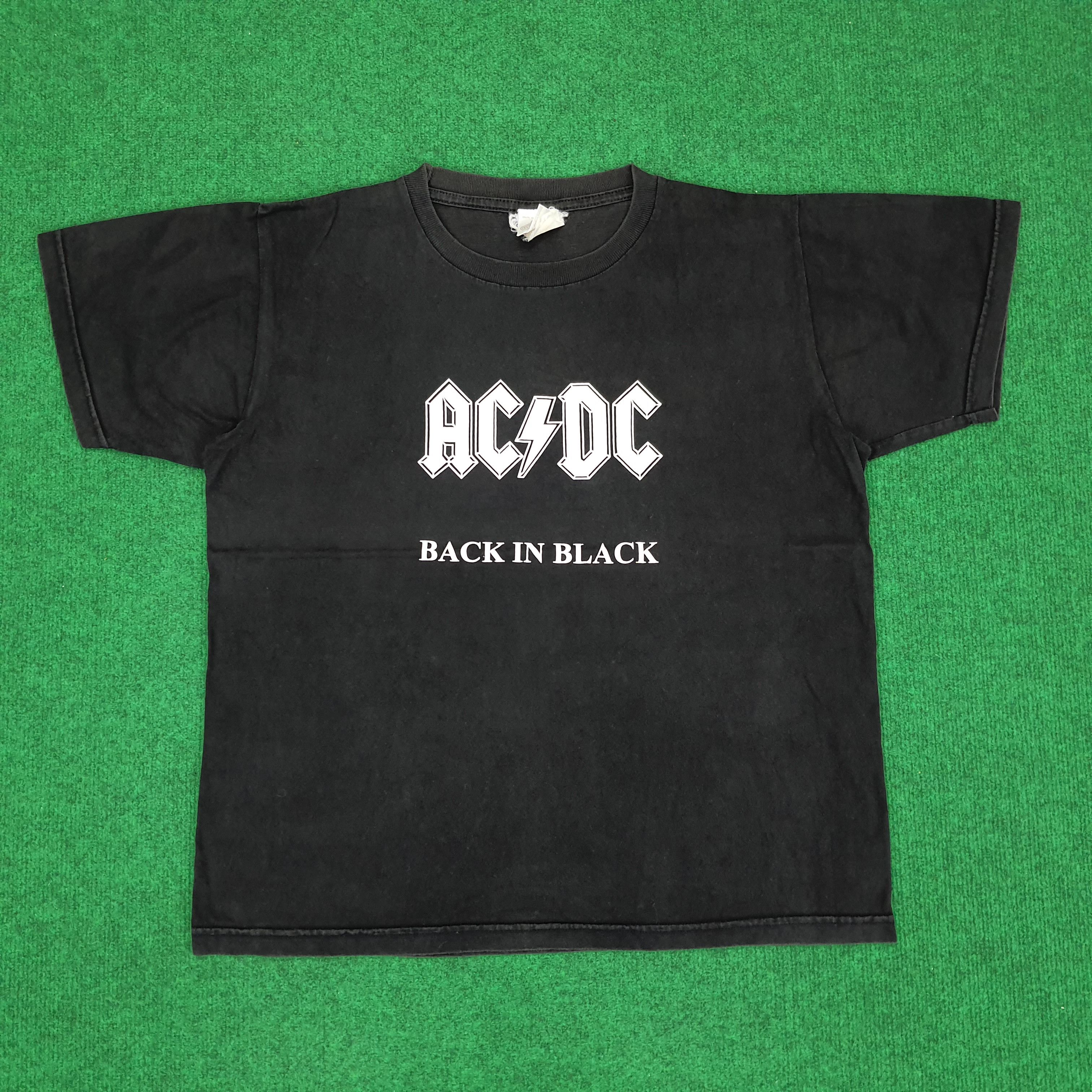 AC/DC × Vintage Vintage AC/DC Back in Black Band Tees Size US L / EU 52-54 / 3 - 1 Thumbnail