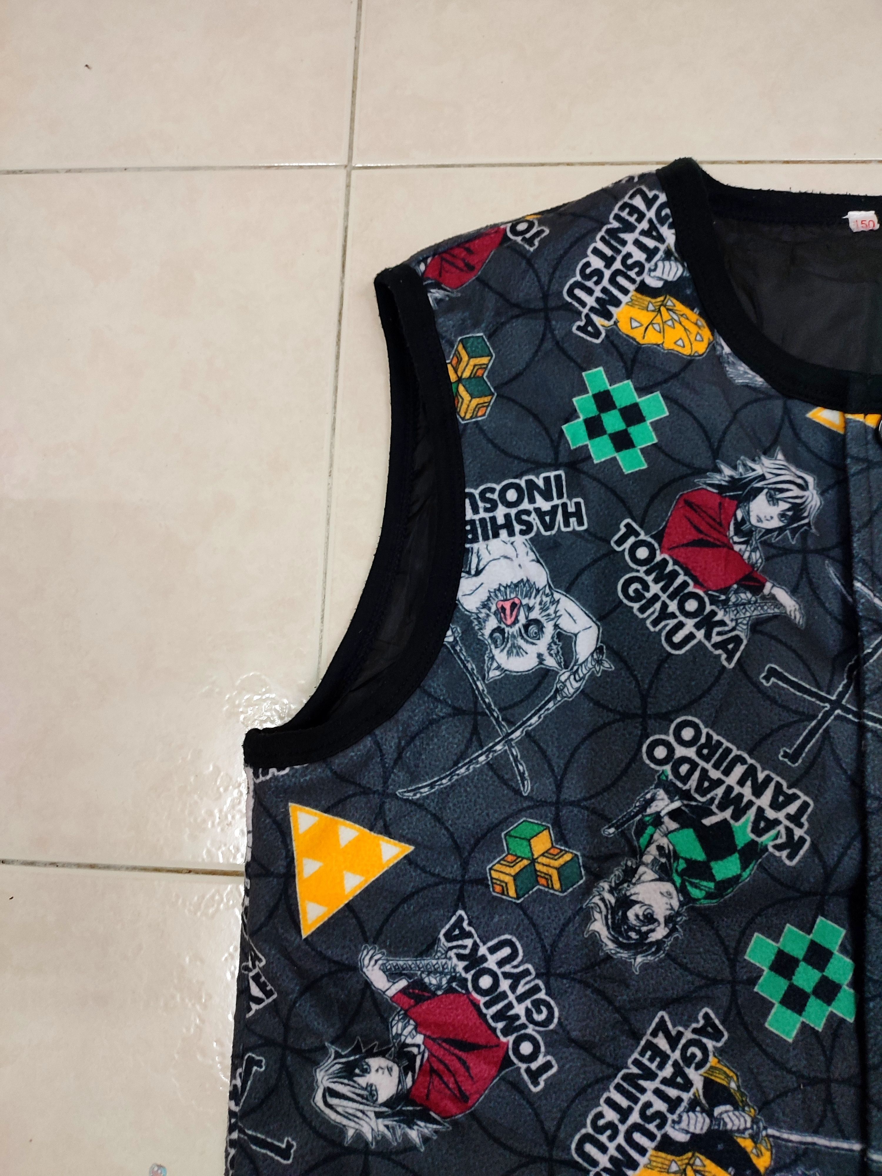 Anime × Japanese Brand × Vintage 💥 Vintage 💥 Demon Slayer Character Sleeveless Size US S / EU 44-46 / 1 - 5 Thumbnail