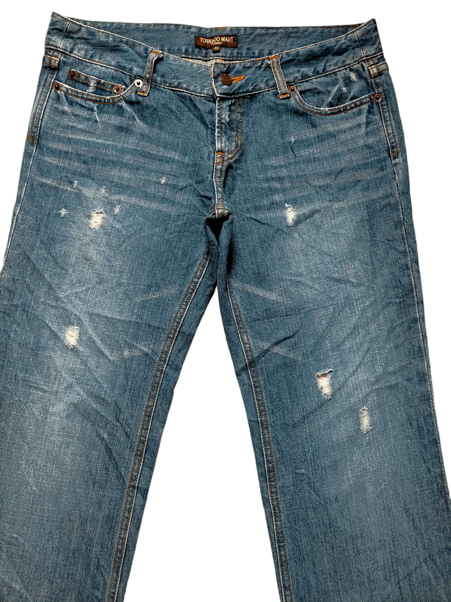Tornado Mart Flare Jeans Tornado Mart Low Rise Boot cut denim Size US 32 / EU 48 - 3 Thumbnail