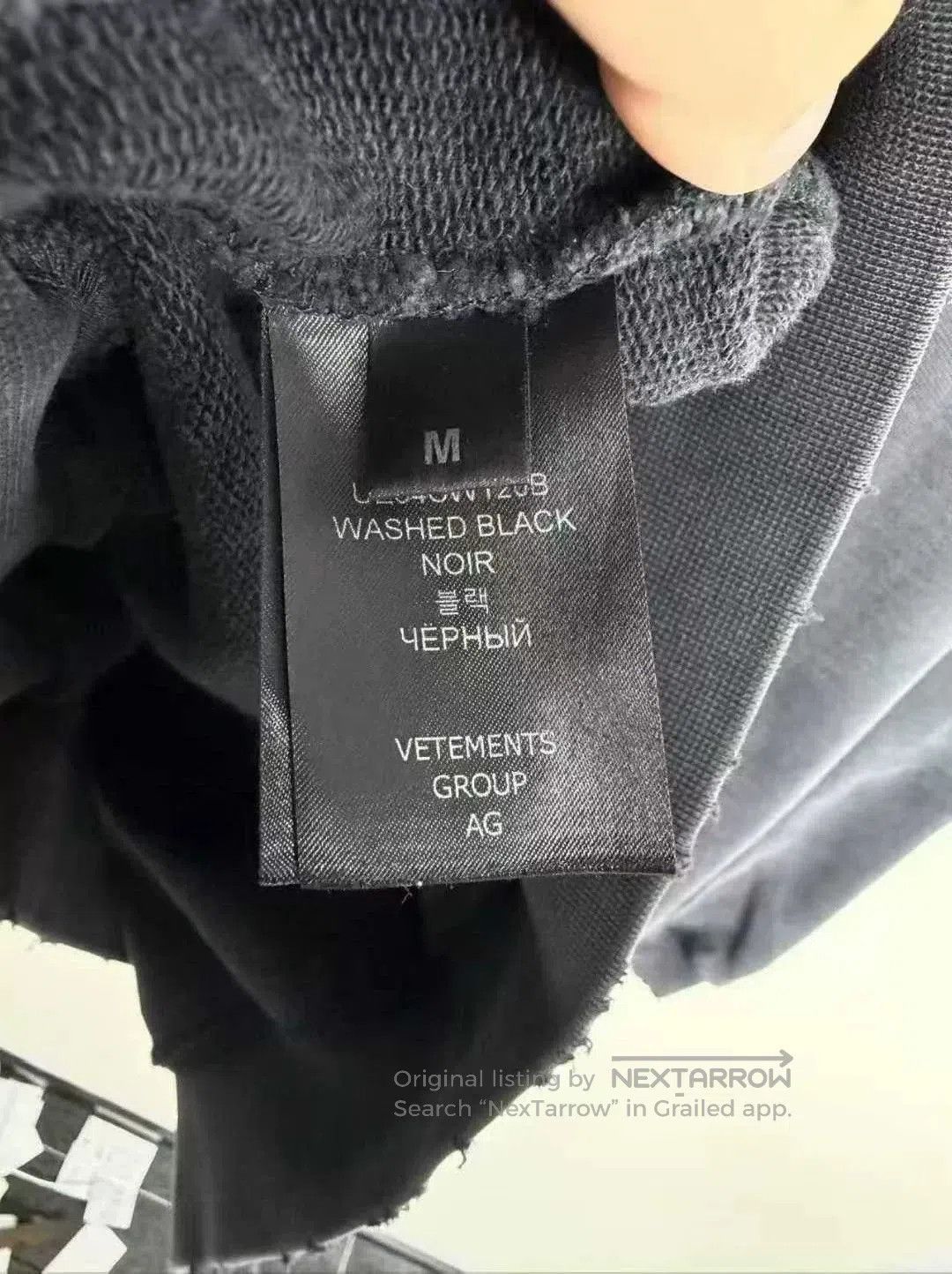 Vetements vetements limited edition embroidered logo sweatshirt. Size US M / EU 48-50 / 2 - 3 Thumbnail