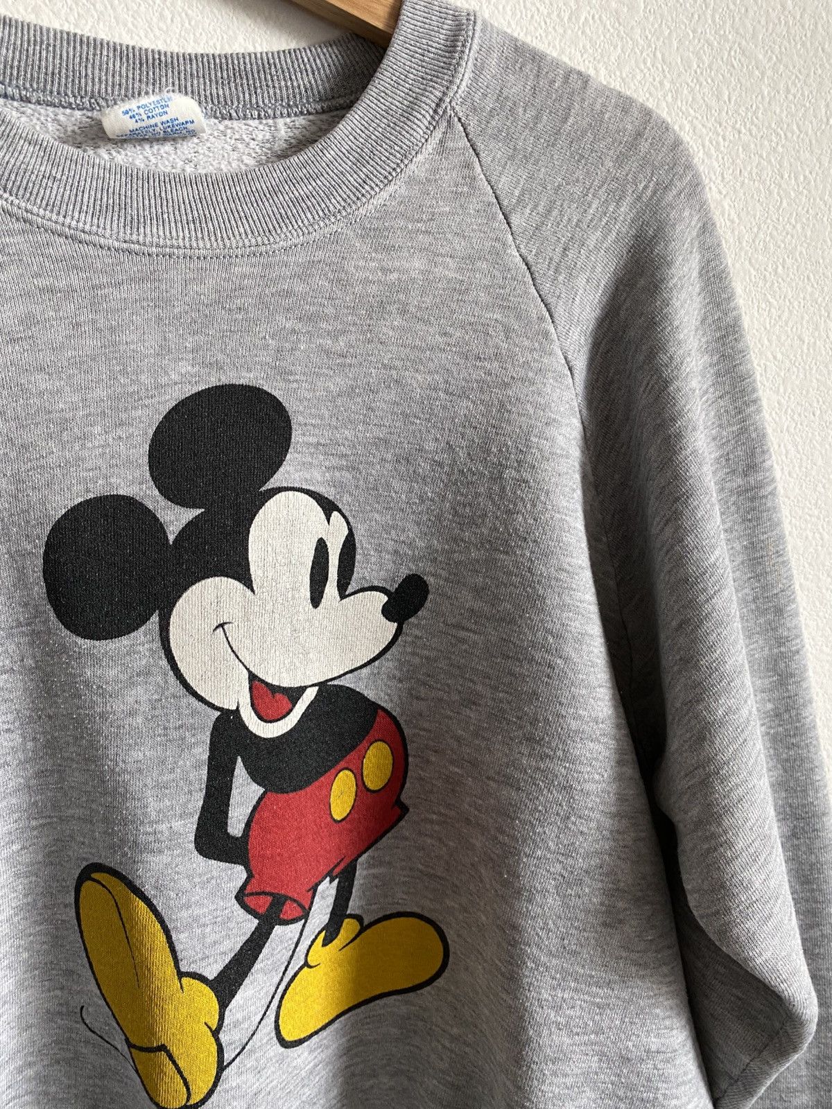 Mickey Unlimited Vintage 90s Mickey Mouse Crewneck Sweatshirt Size US L / EU 52-54 / 3 - 3 Thumbnail