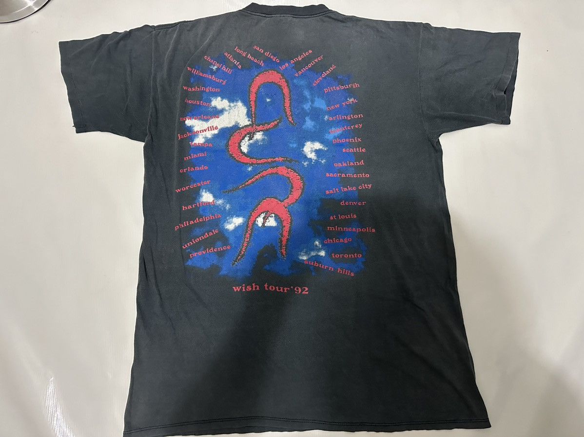 The Cure Vintage 1990's The Cure Wish Tour 92 T-Shirt Size US XL / EU 56 / 4 - 13 Thumbnail