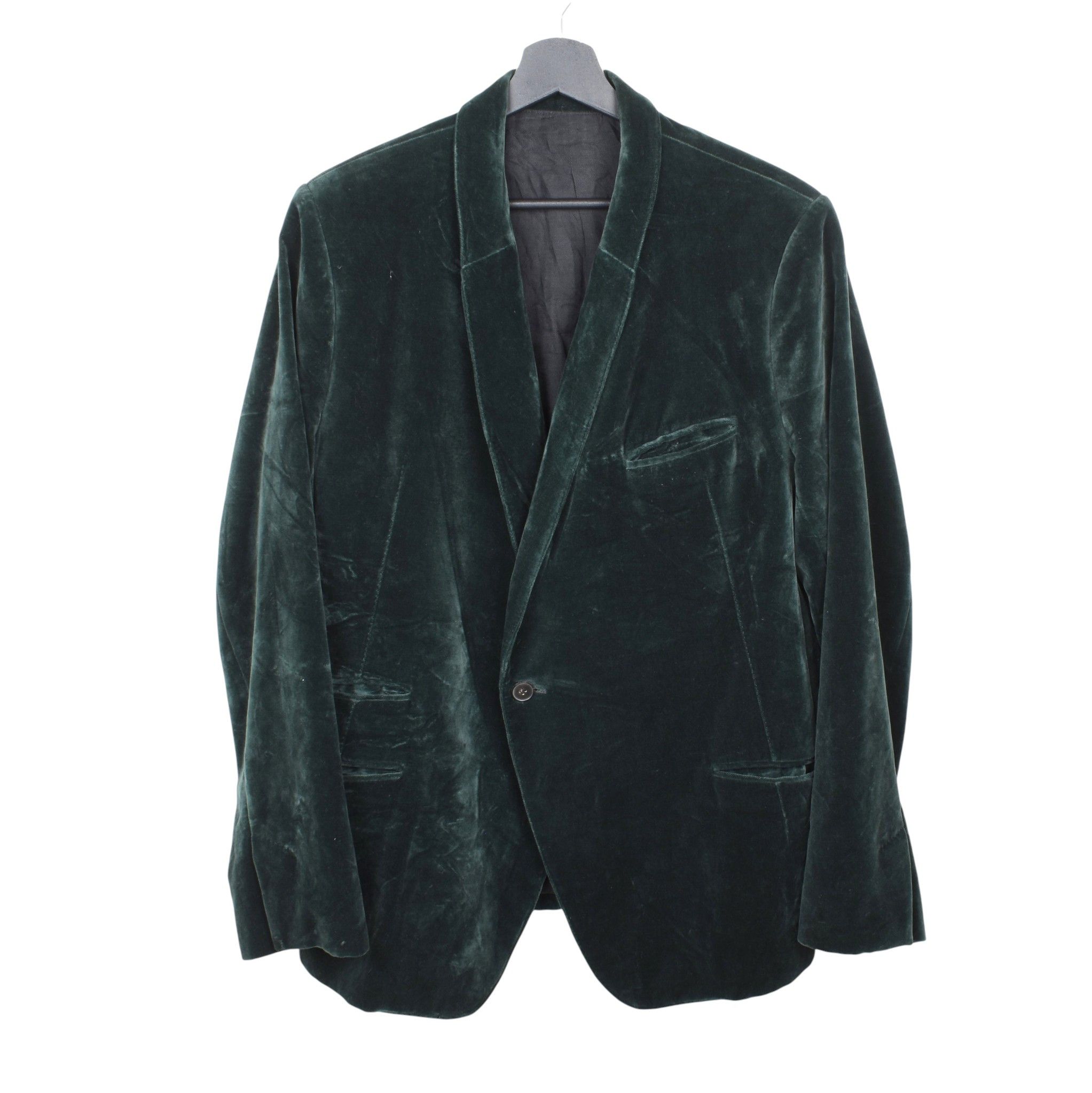 Haider Ackermann Haider Ackermann Men Jacket Velour Blazer Size US L / EU 52-54 / 3 - 1 Thumbnail