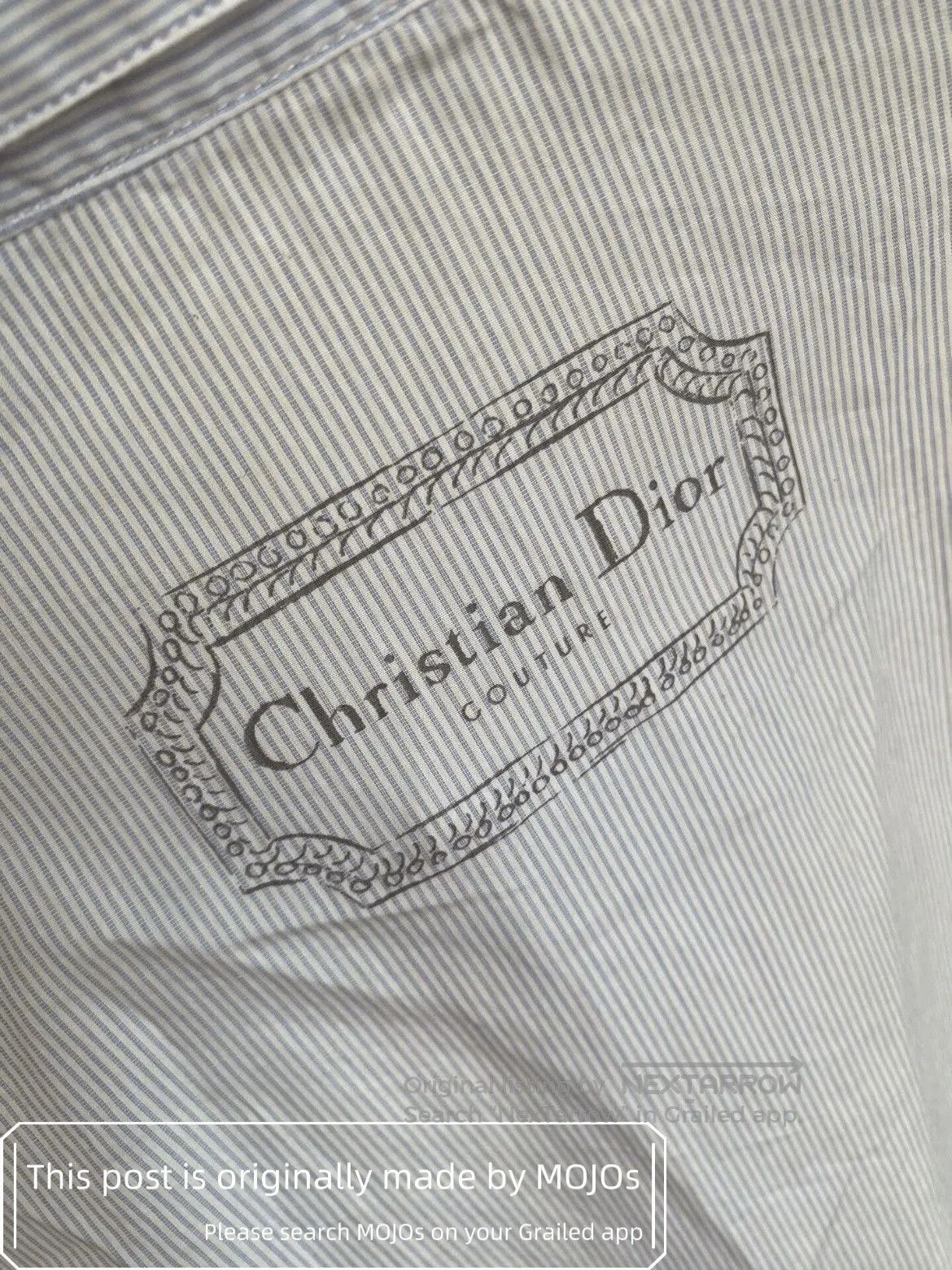Dior Sz 40 Dior 23SS Logo & Figure Print Shirt mojos1814. Size US L / EU 52-54 / 3 - 6 Thumbnail