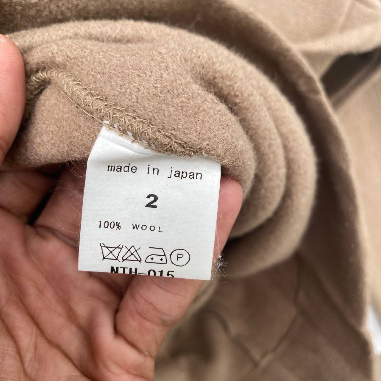 If Six Was Nine × Le Grande Bleu (L.G.B.) × Vintage Vintage Made In Japan Wool Jacket Size US S / EU 44-46 / 1 - 4 Thumbnail