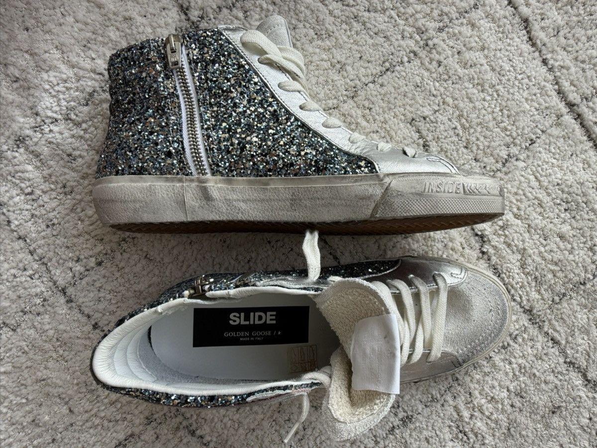 Golden Goose Golden Goose Glitter Slide Size US 9 / IT 39 - 2 Thumbnail