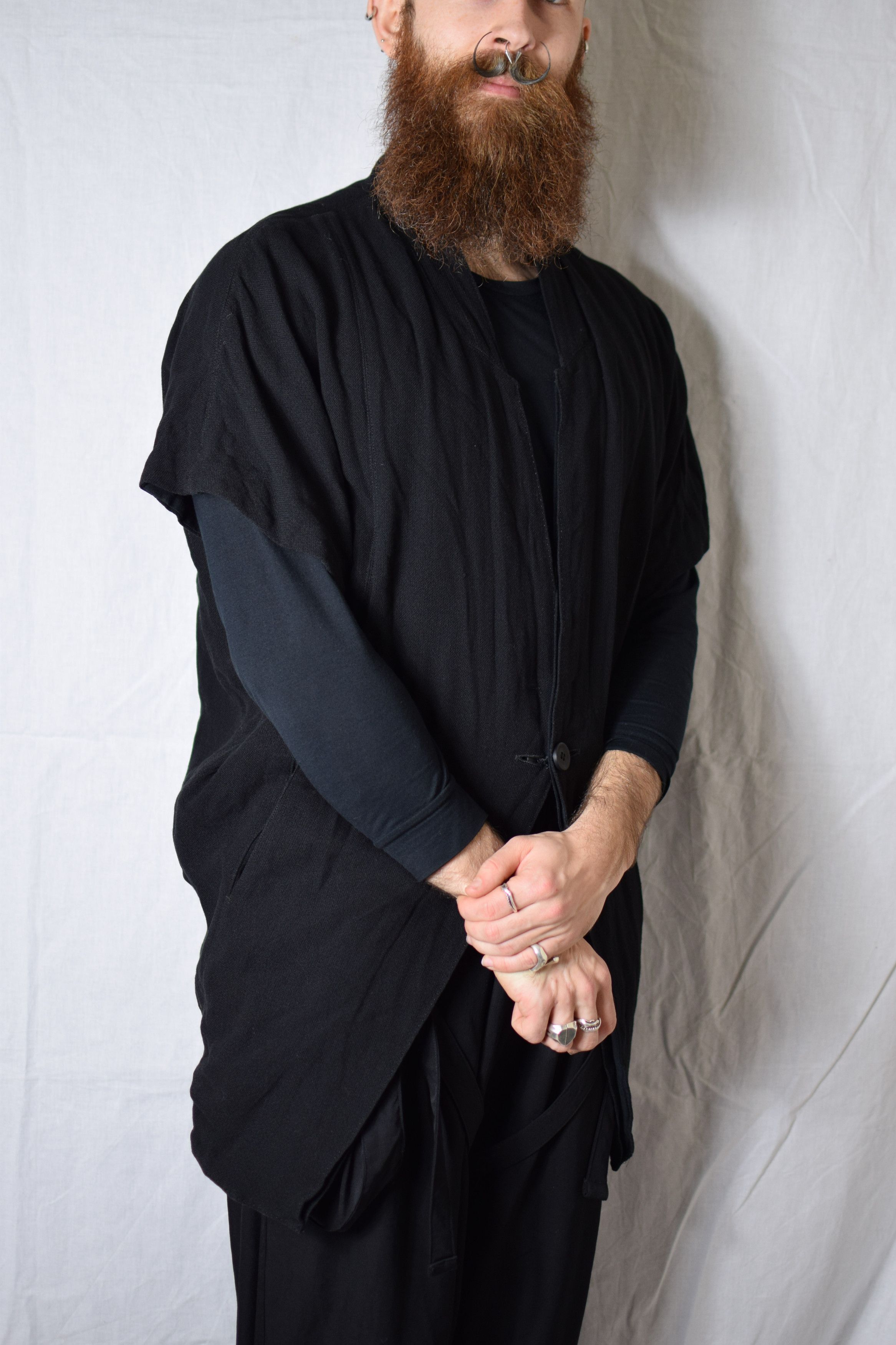 Julius MA_Julius SS14 Sleeveless Jacket - 460JAM4 Size US L / EU 52-54 / 3 - 6 Thumbnail