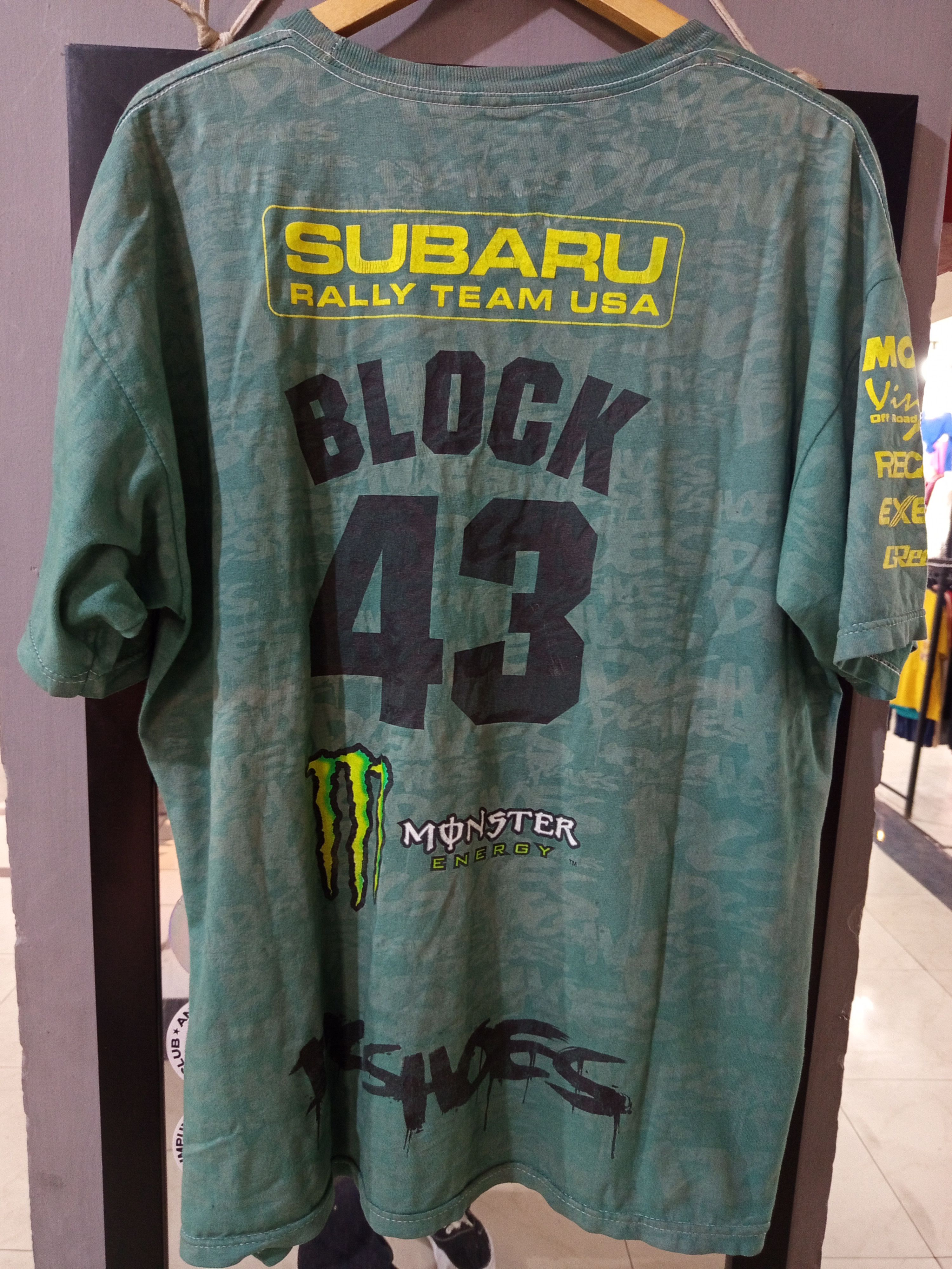 Ken Block Monster Energy x Subaru Rally Tee