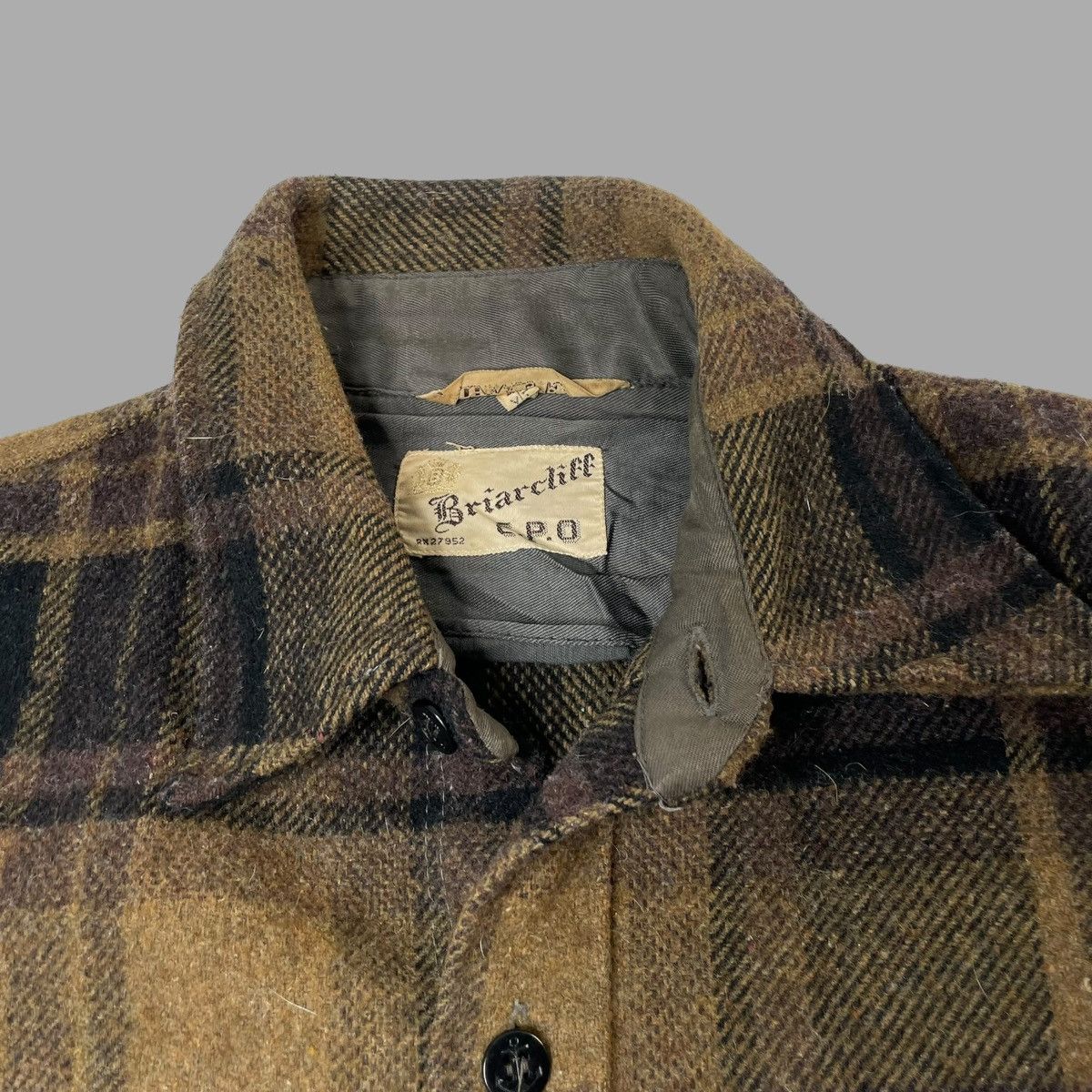Vintage Vintage 1960s wool flannel shirt Size US L / EU 52-54 / 3 - 5 Thumbnail