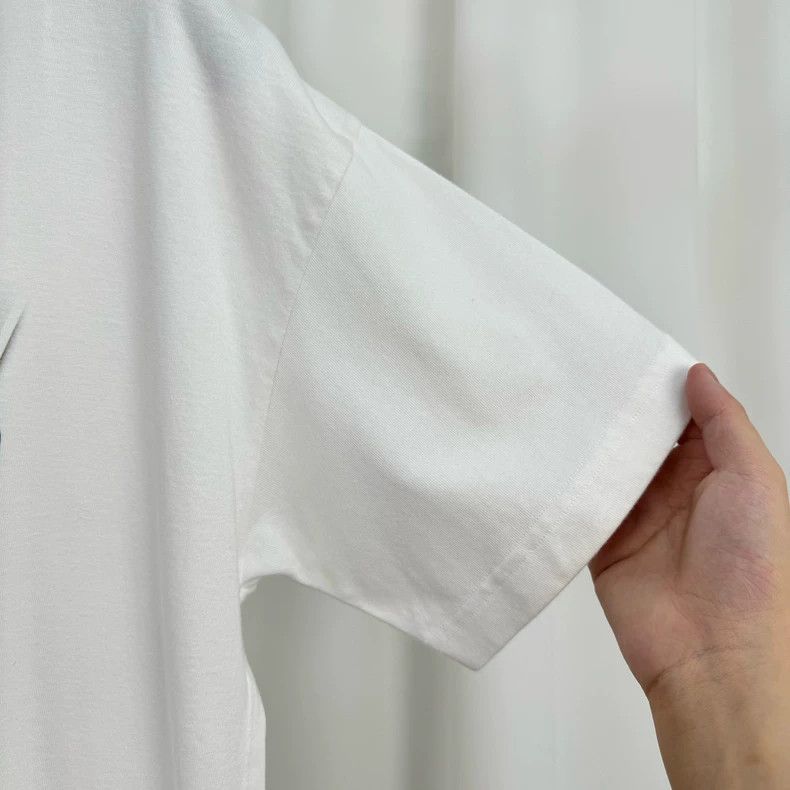 Balenciaga Balenciaga White Portrait Letter Print Short Sleeve Size US S / EU 44-46 / 1 - 4 Thumbnail