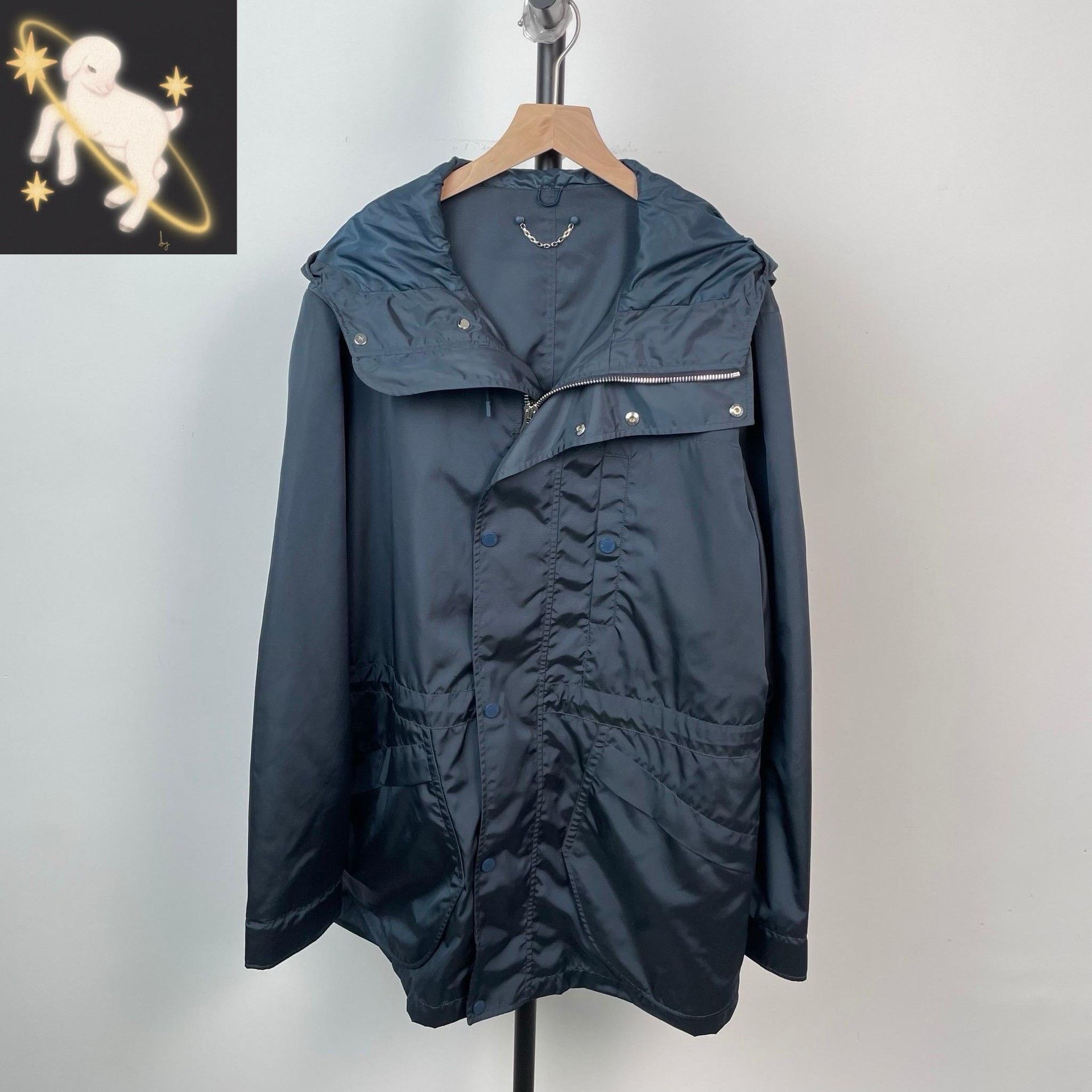 Louis Vuitton Louis Vuitton Blue Light Jacket S Men Size US S / EU 44-46 / 1 - 1 Thumbnail