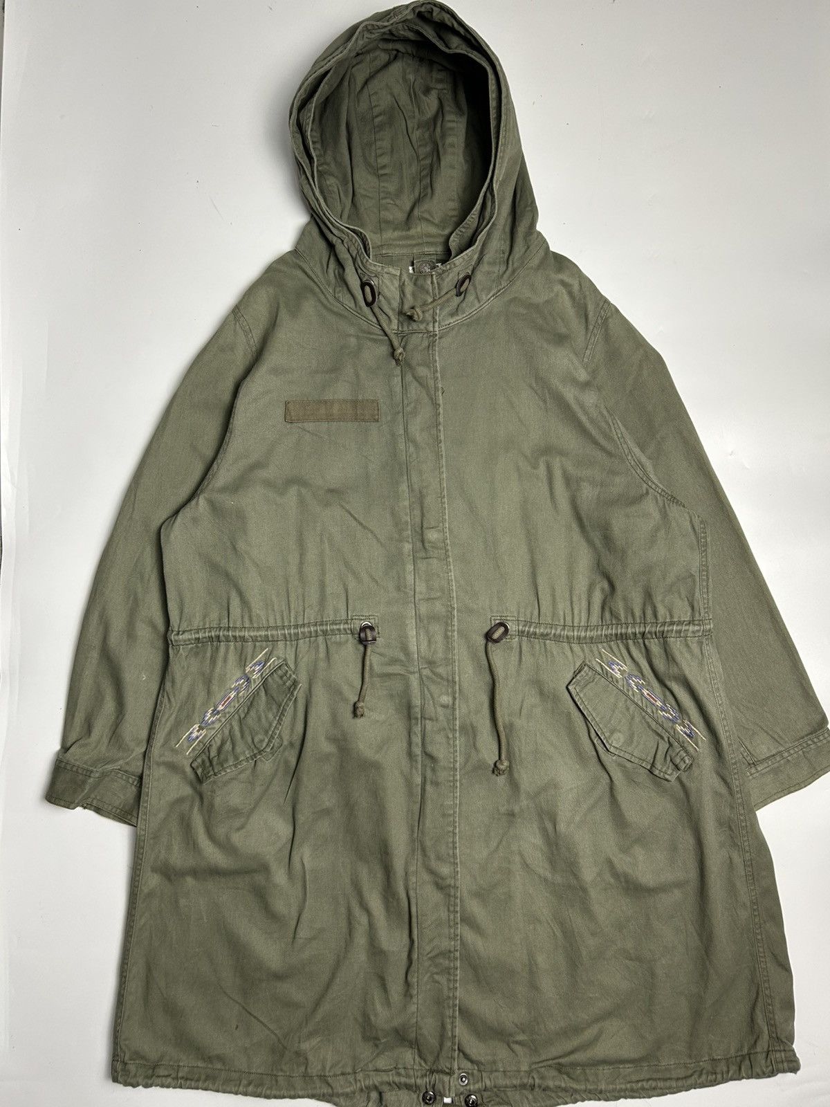 Hysteric Glamour × If Six Was Nine × Japanese Brand TITICACA LONG PARKA STYLE HOODIE JACKET Size ONE SIZE - 1 Thumbnail