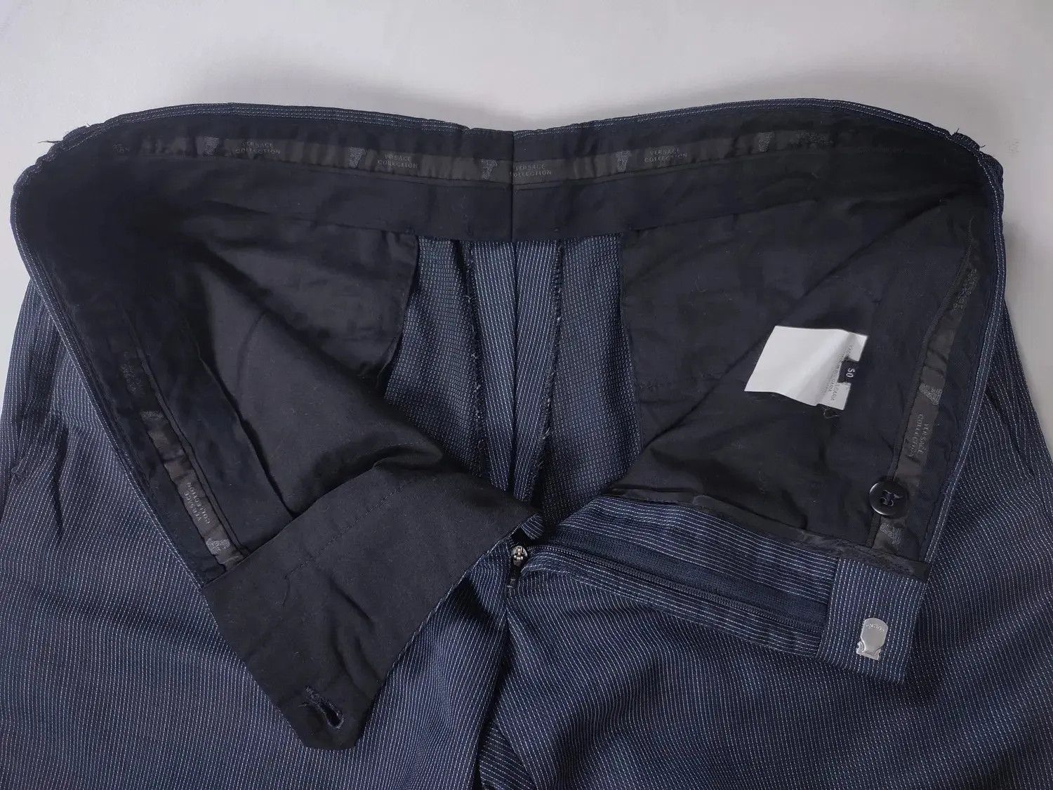 Versace Versace Collection Wool Dotted Trousers Pants Size US 32 / EU 48 - 11 Thumbnail