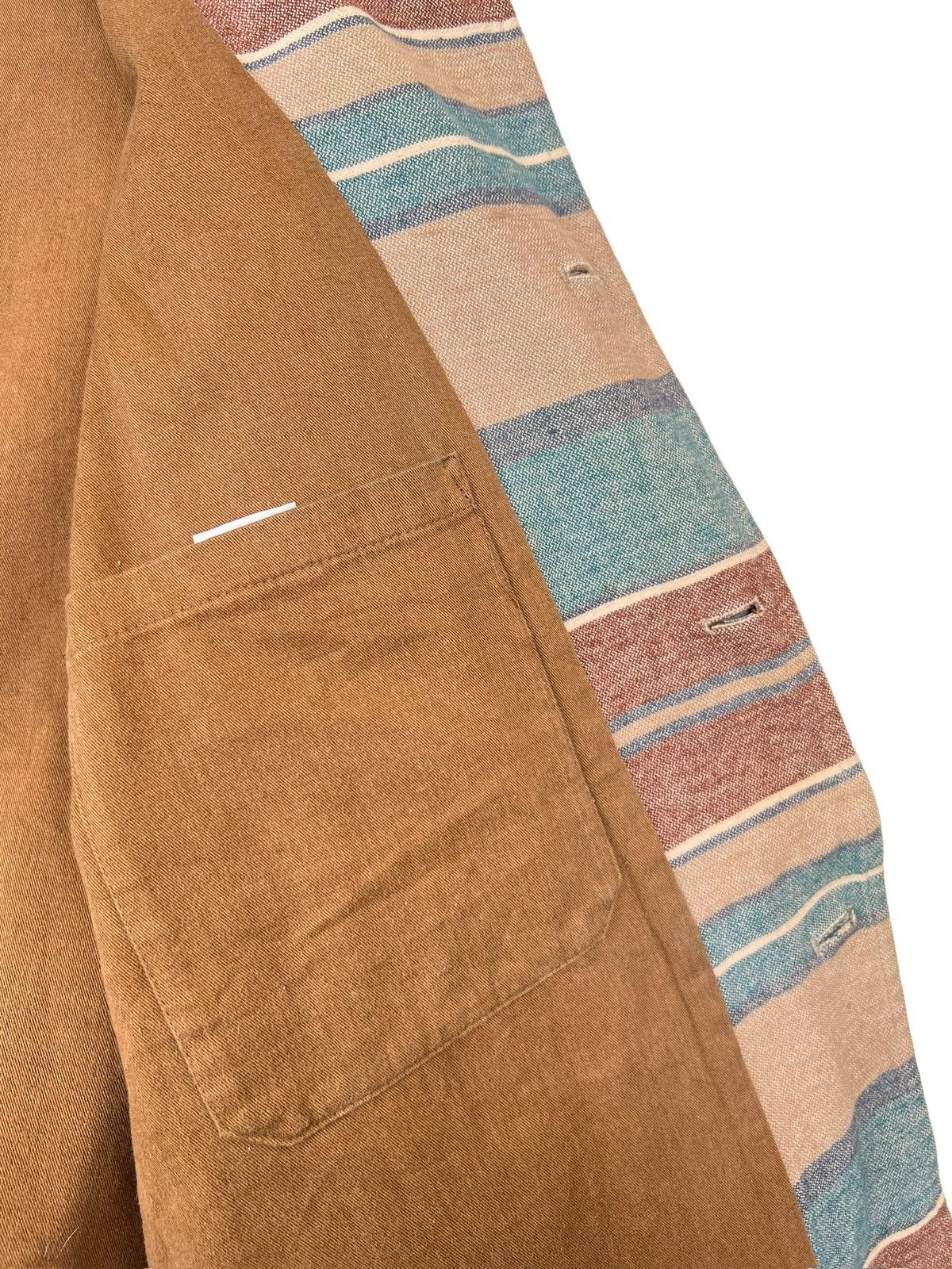 Vintage Vintage Atelier Sab For Men Japan Brown Button Up Jacket Size US L / EU 52-54 / 3 - 8 Thumbnail