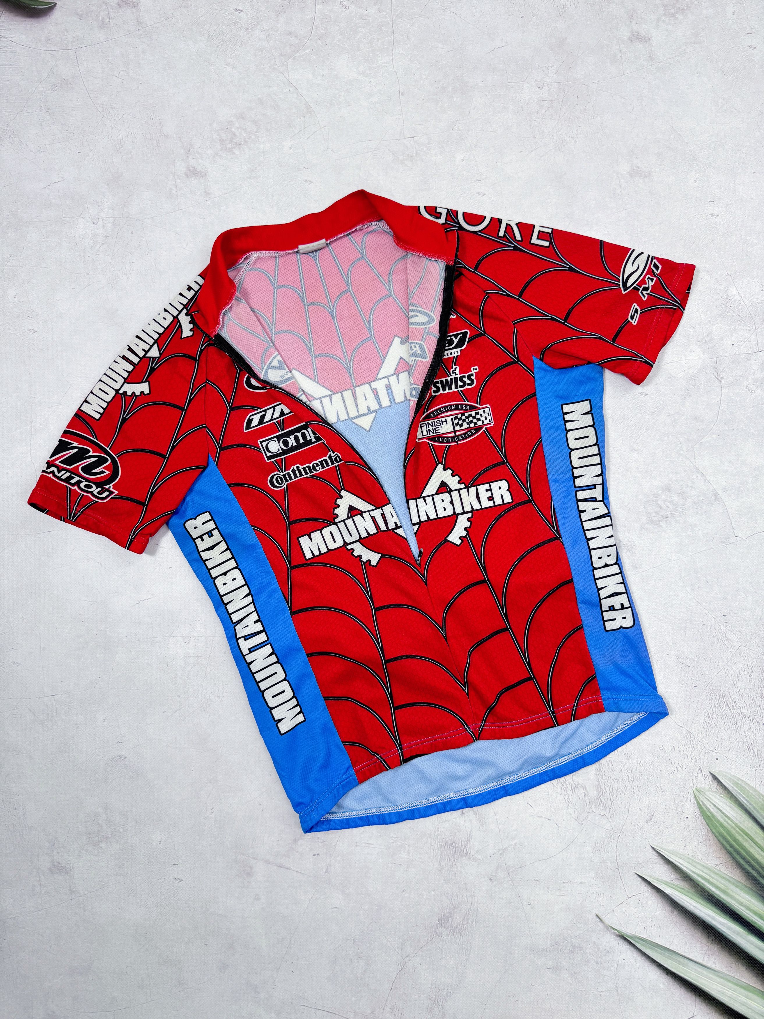 Vintage Mountainbiker Cycling Jersey Continental Giro DT Swiss Size US M / EU 48-50 / 2 - 7 Thumbnail