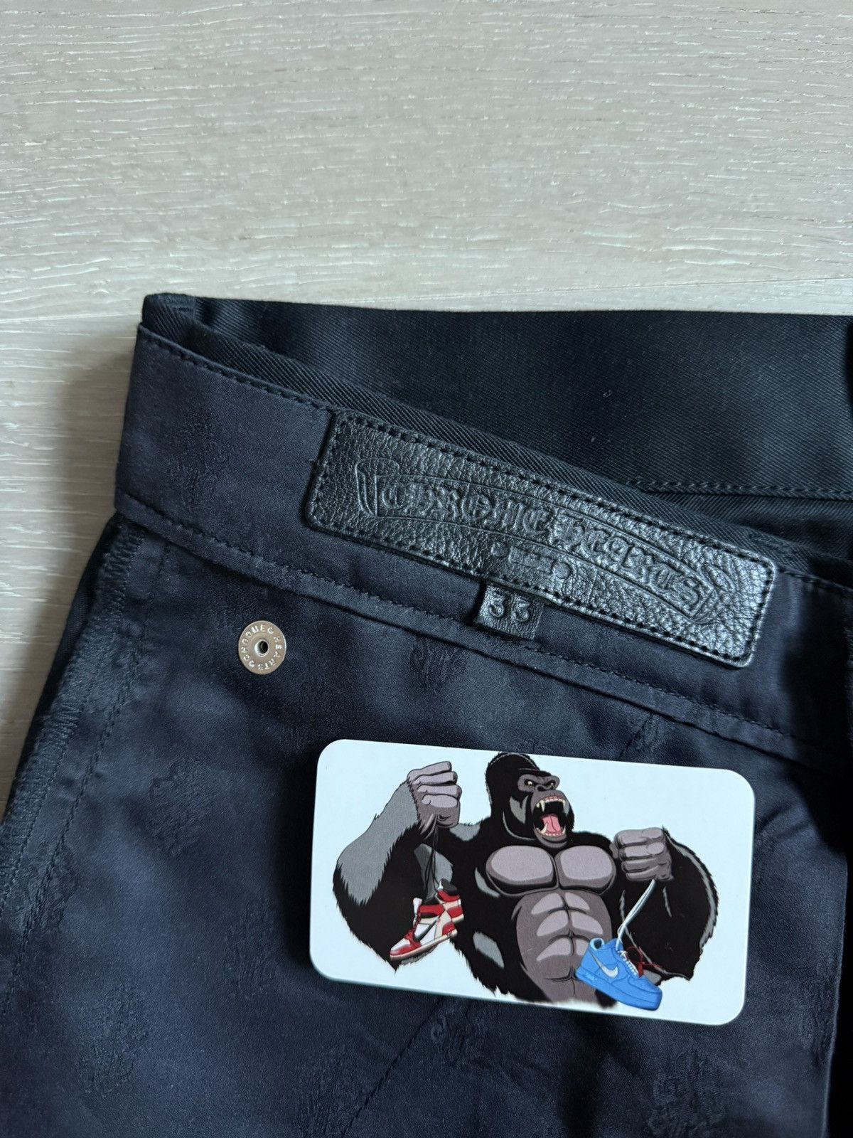 Chrome Hearts Chrome Hearts Cross Patch Chino Pants Black/Camo Size US 33 - 19 Thumbnail