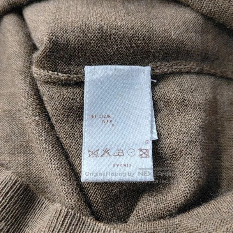 Louis Vuitton Louis Vuitton Brown Wool Long Sleeve Sweater . Size XS / US 0-2 / IT 36-38 - 3 Thumbnail