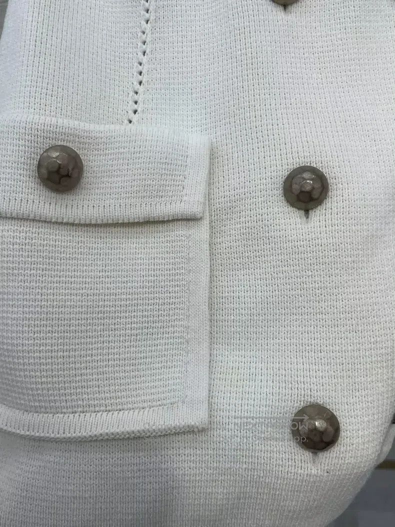 Gucci Gucci Embroidered label double-breasted wool jacket Size XS / US 0-2 / IT 36-38 - 3 Thumbnail