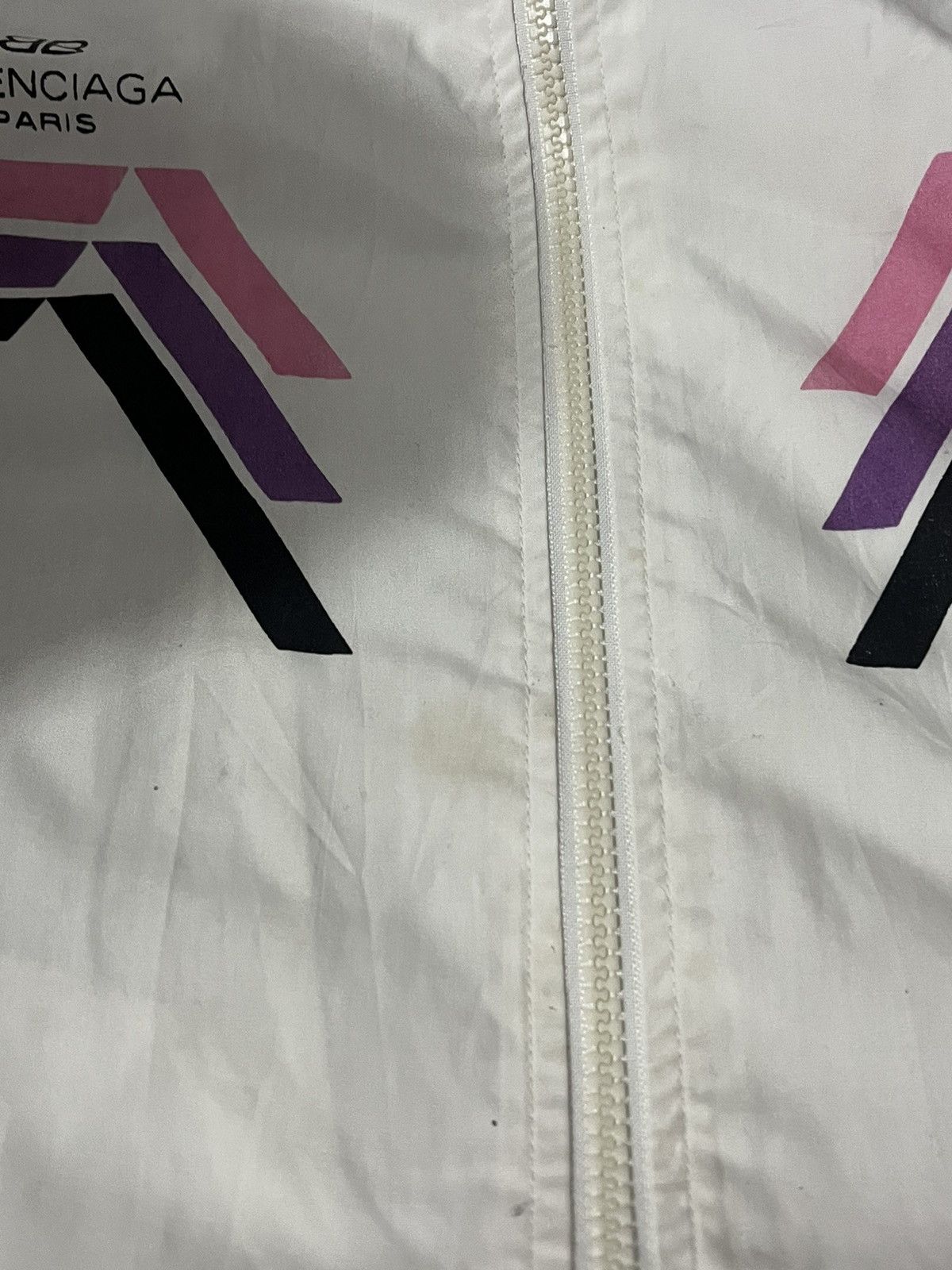 Balenciaga Vintage 80s Balenciaga Sport Jacket Big Logo Size US M / EU 48-50 / 2 - 10 Thumbnail