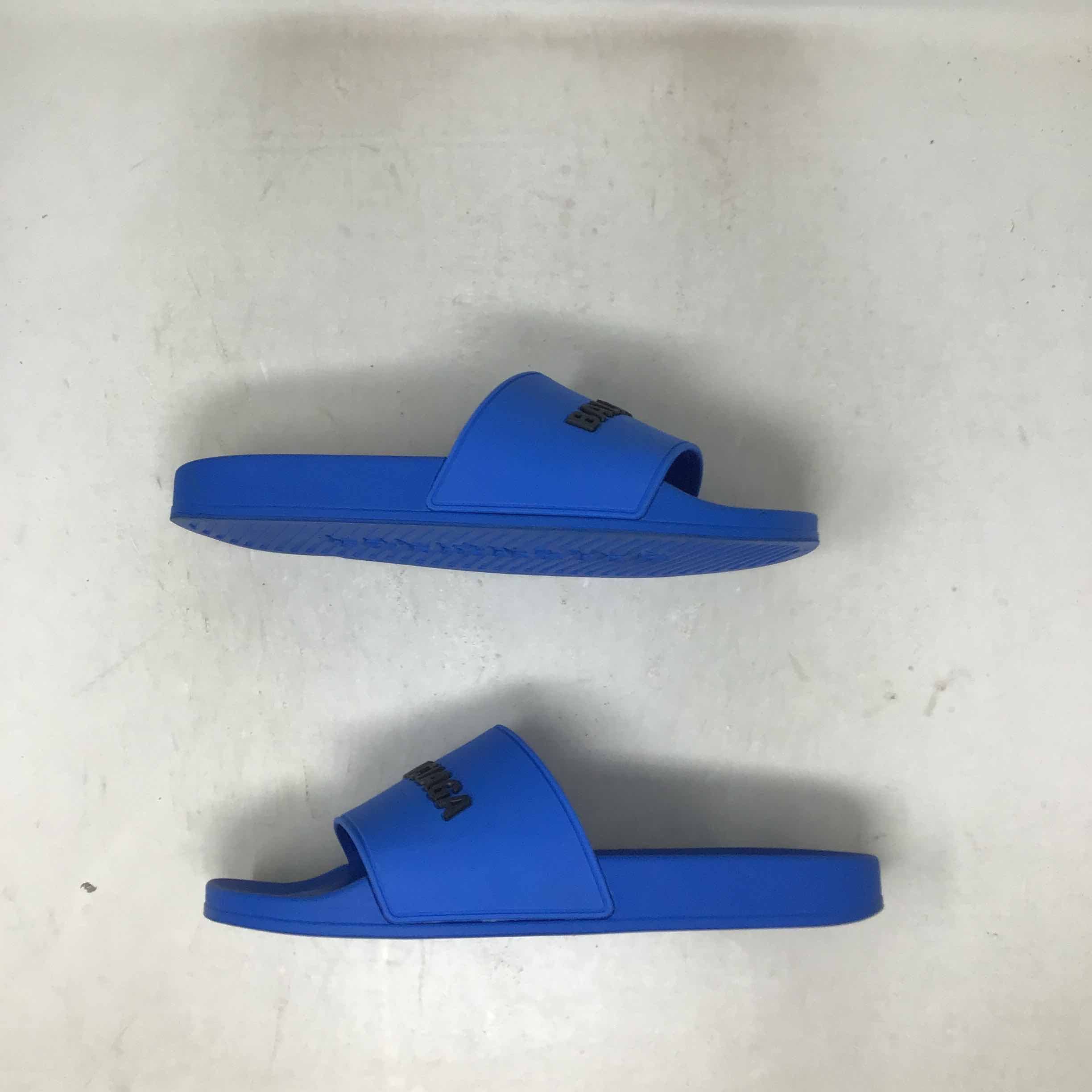 Balenciaga Balenciaga Bicolor Rubber Pool Sandal Flip Flop  display picture 1