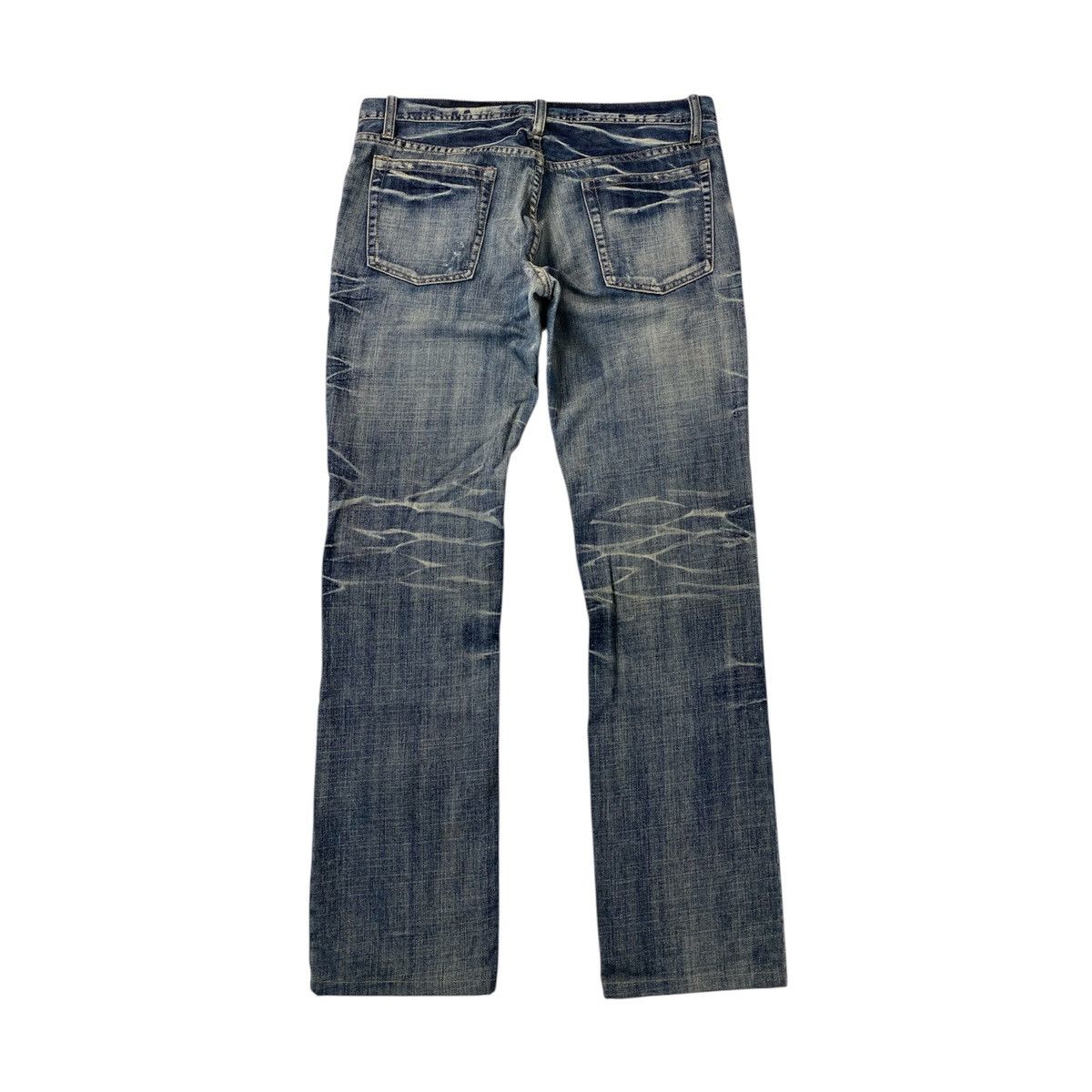 Japanese Brand 2000 Rupert Edge Washed Japanese Punk Style Jeans Denims Size US 35 - 11 Thumbnail