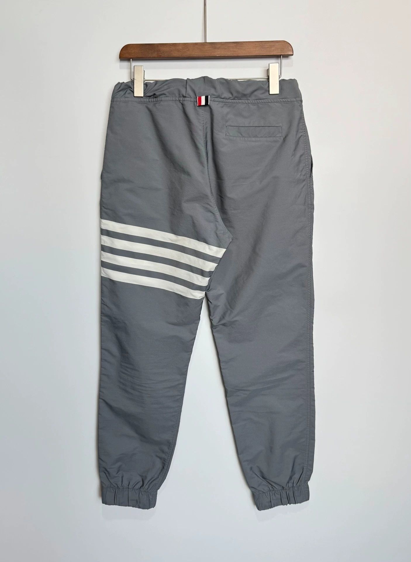 Thom Browne Thom Browne Tech Nylon Grey Jogger Pants Size 1 Size US 28 / EU 44 - 2 Thumbnail