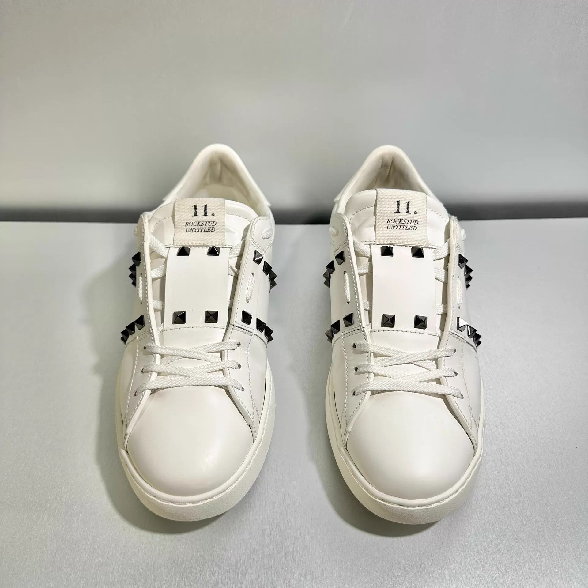 Valentino Valentino Riveted Open Sneakers EUR43 Near Mint Size US 10 / EU 43 - 2 Thumbnail