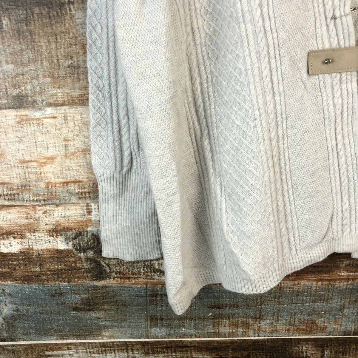 Homespun Knitwear × Japanese Brand × Vintage DL Scapa Gray cardigan Knitwear vintage #C441 Size US M / EU 48-50 / 2 - 7 Thumbnail