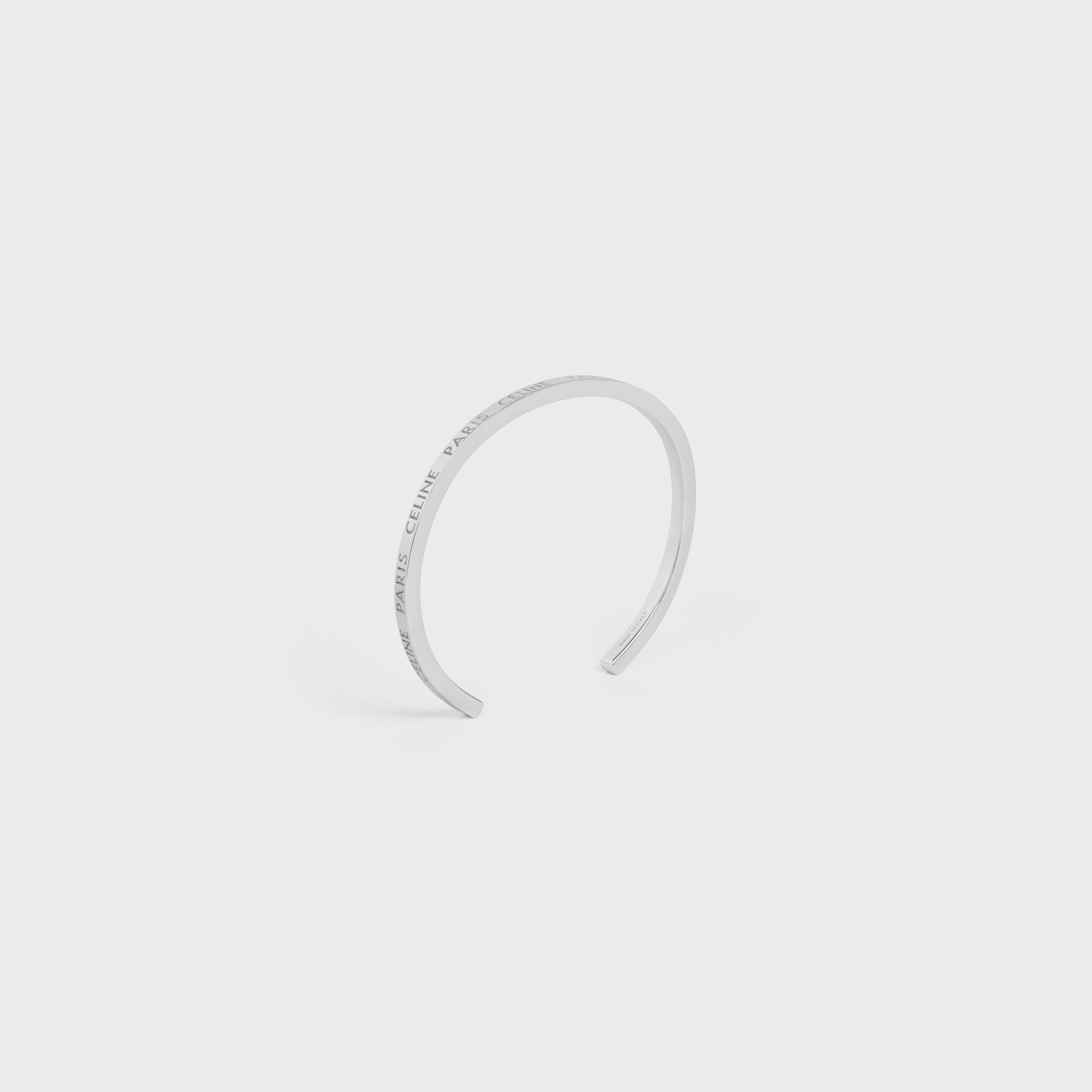 Celine o1bcso1str0725 Size : OS / 460FK6 Bracelet in Silver Size ONE SIZE - 2 Thumbnail