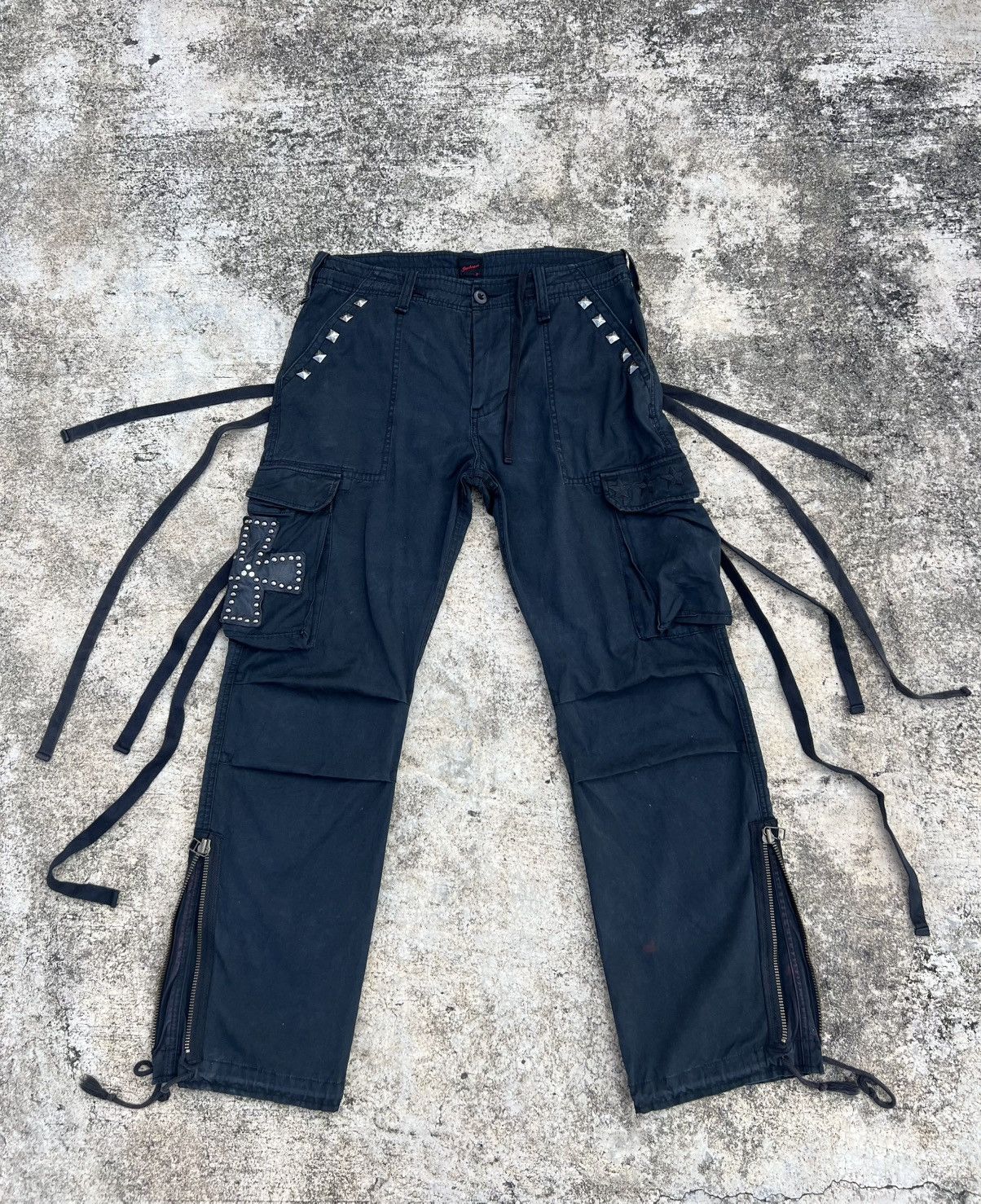 JACKROSE Jackrose Bondage Parachute Cargo Trouser Pant Size US 31 - 1 Thumbnail